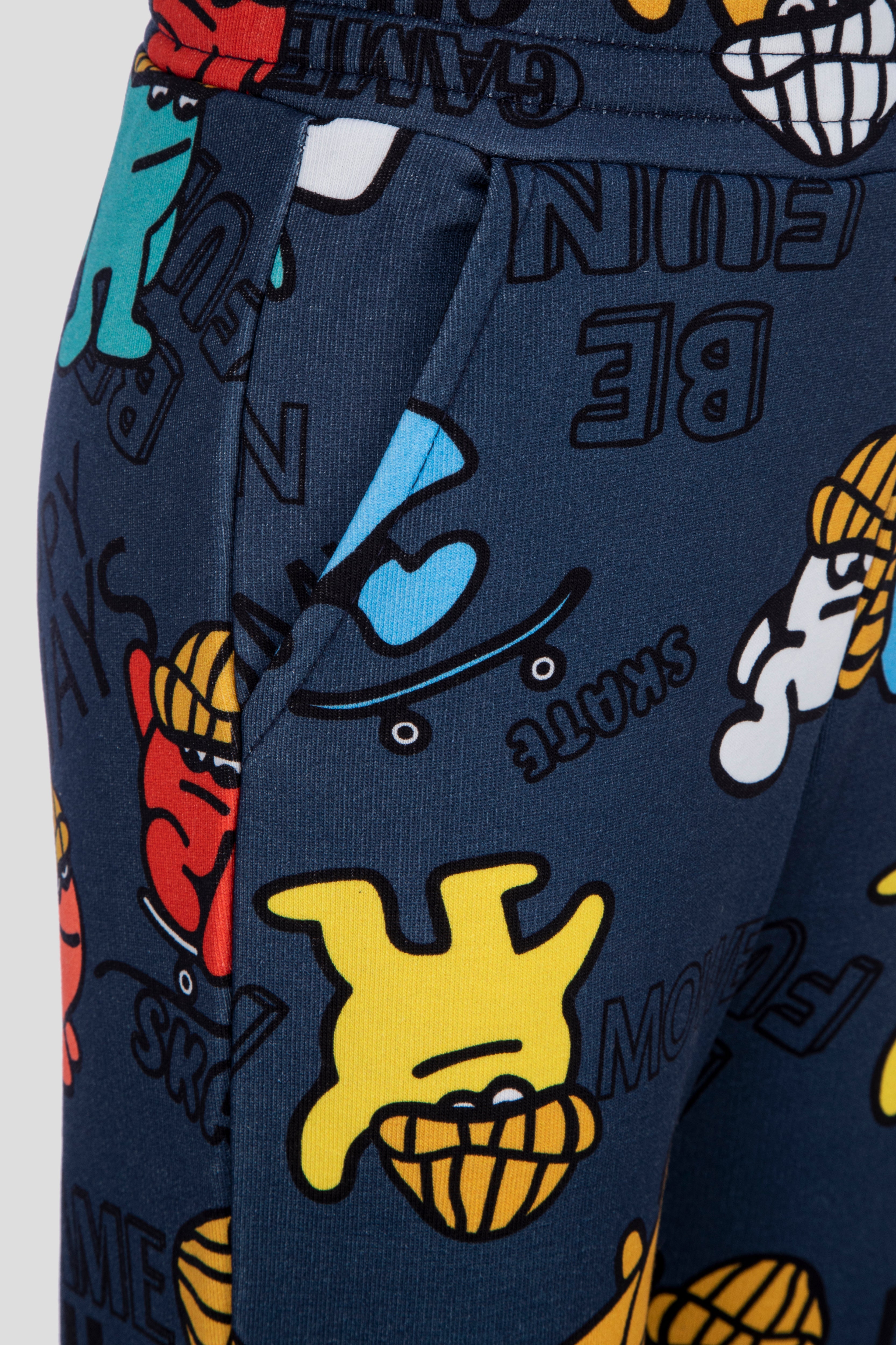 Printed Blue Tracksuit