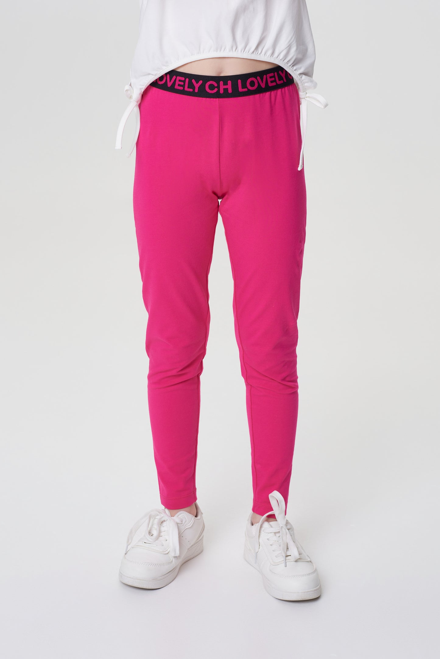 Soft leggings magenta