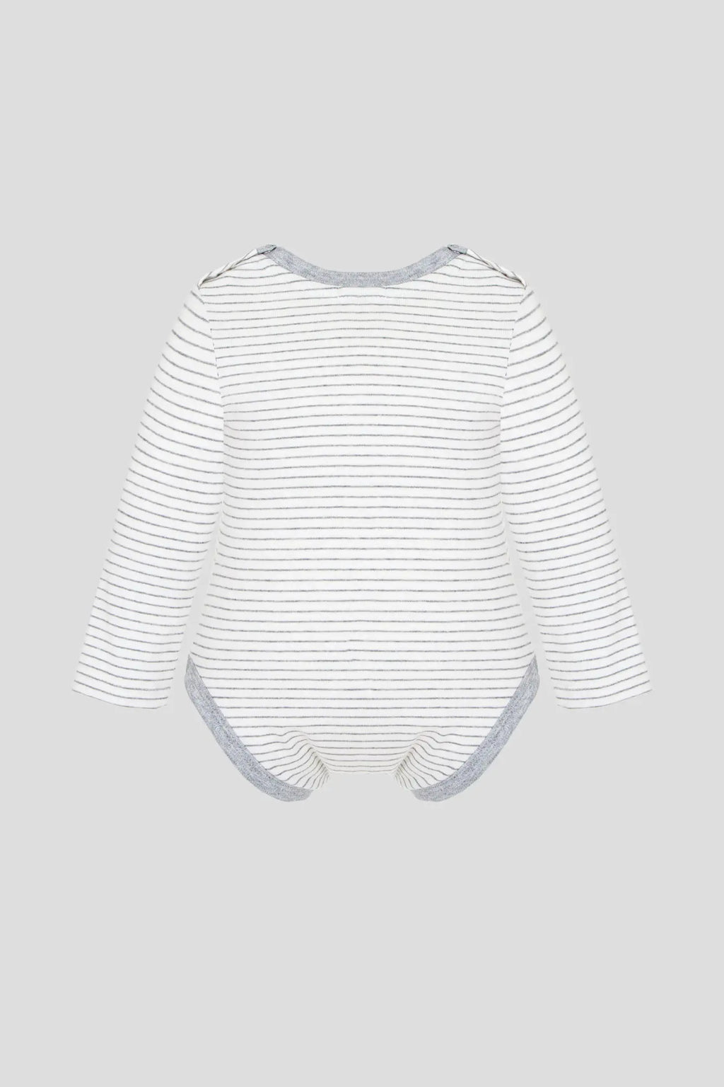 Bunny Printed Striped Bodysuit