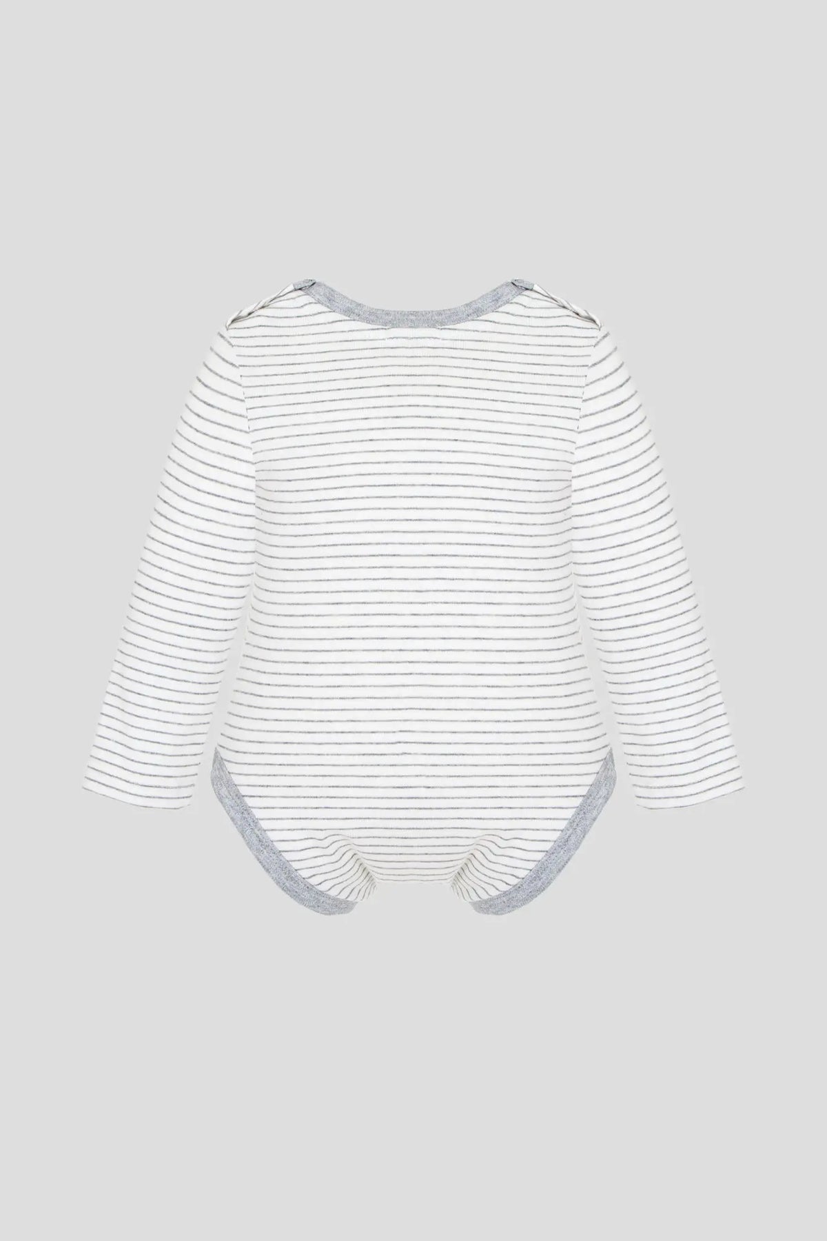 Bunny Printed Striped Bodysuit