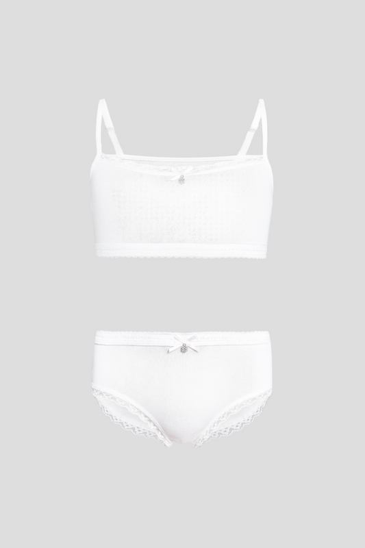 Lace Top and Underpants
