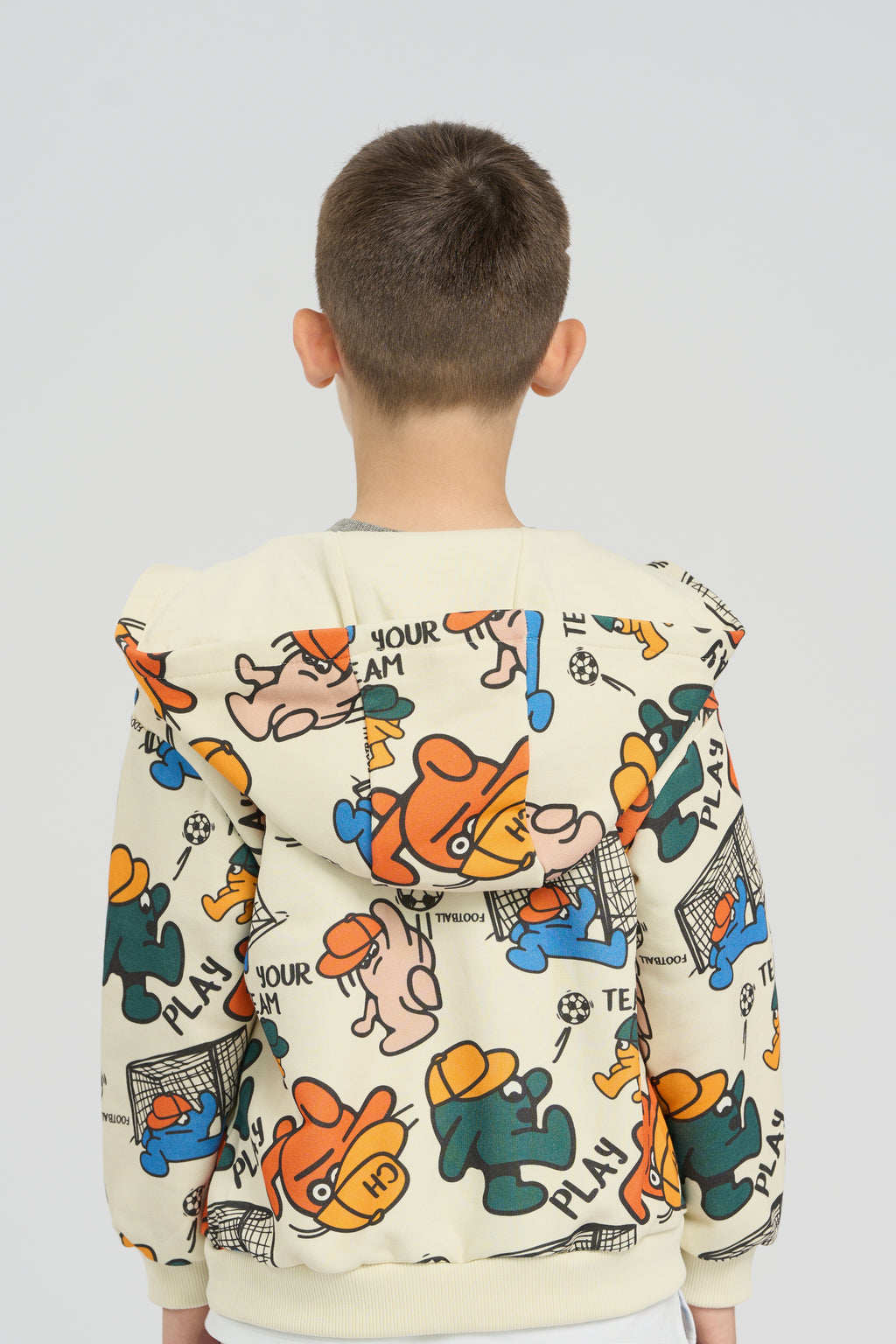 Branded print tracksuit