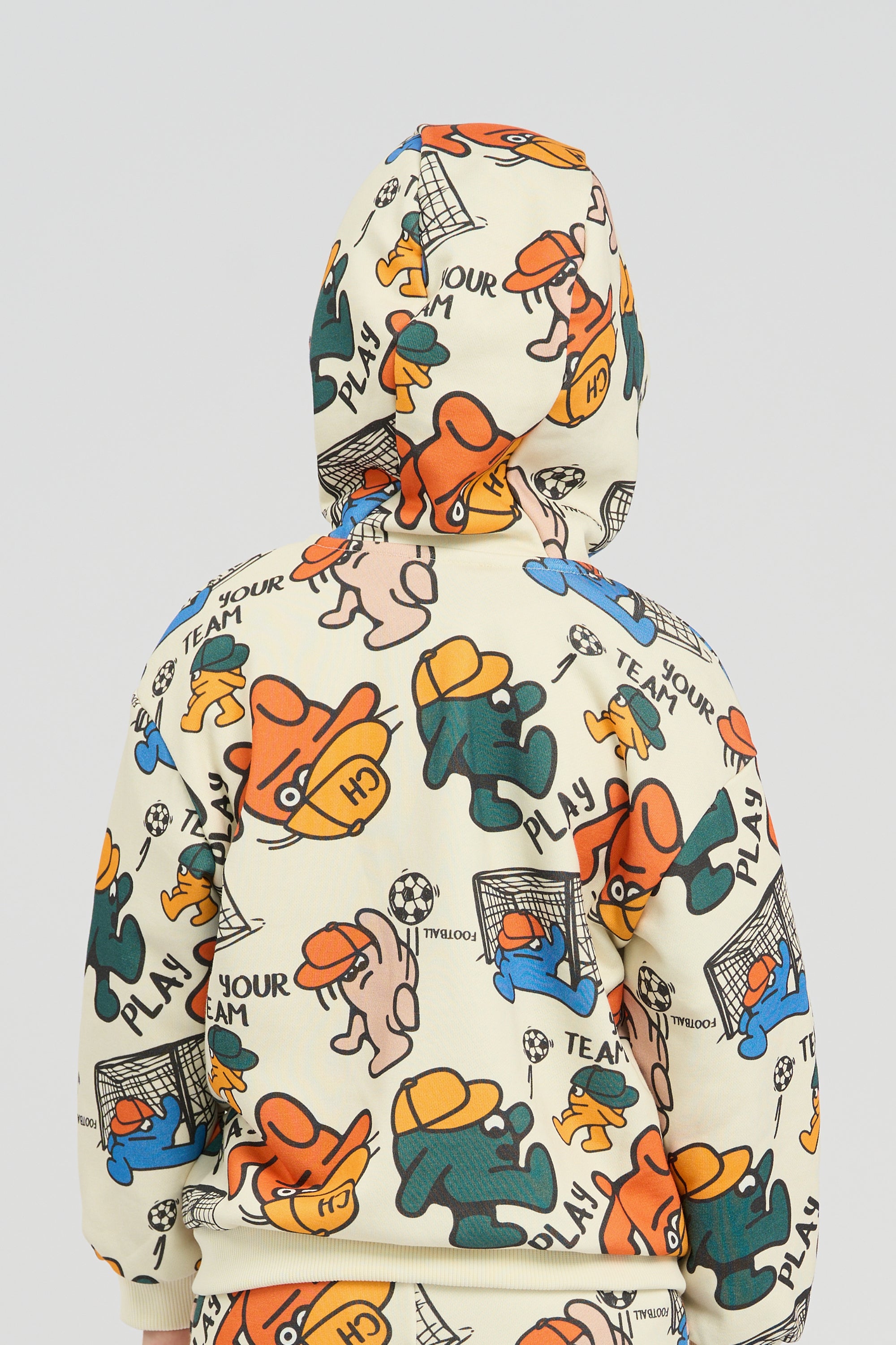 Branded print tracksuit