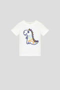 Dino T-Shirt, ecru