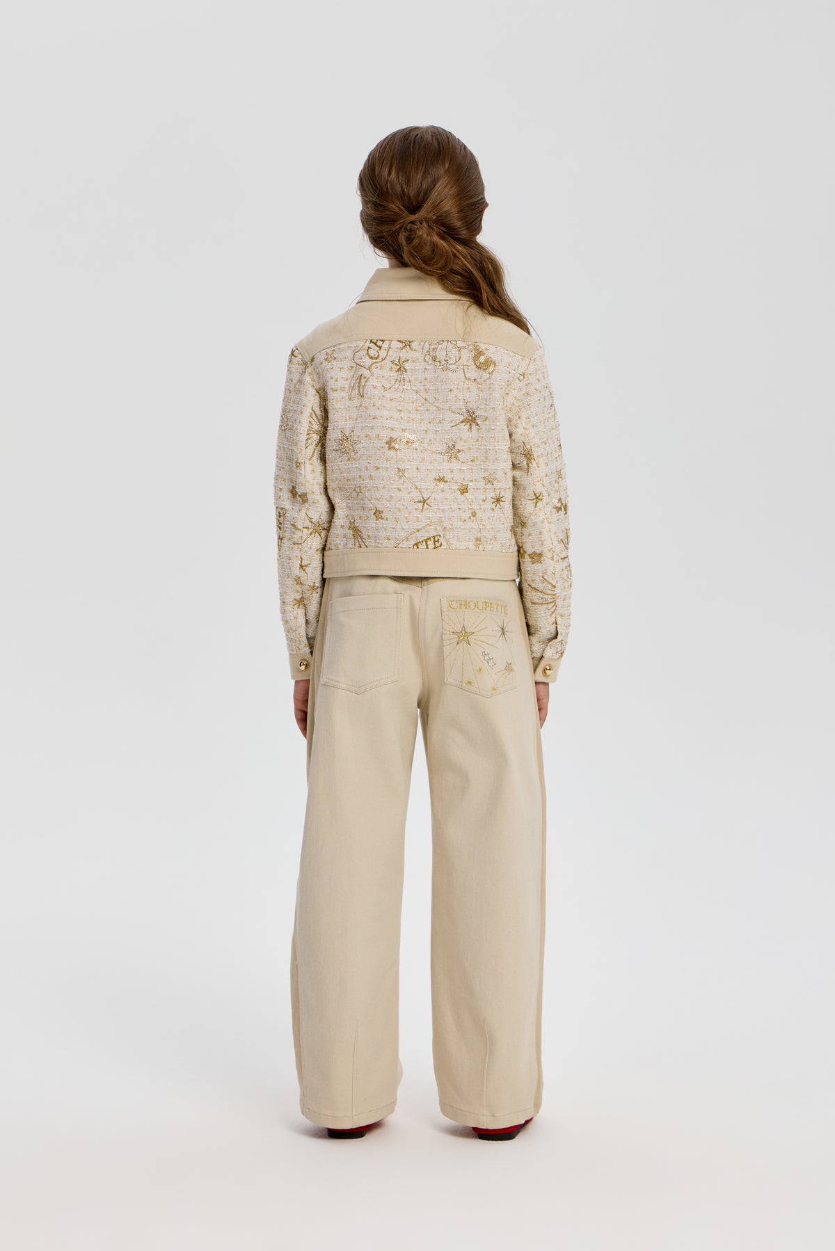 Moonlight Collection Embroidered Pants for Girl
