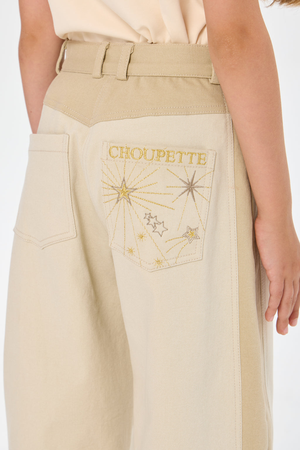 Moonlight Collection Embroidered Pants for Girl