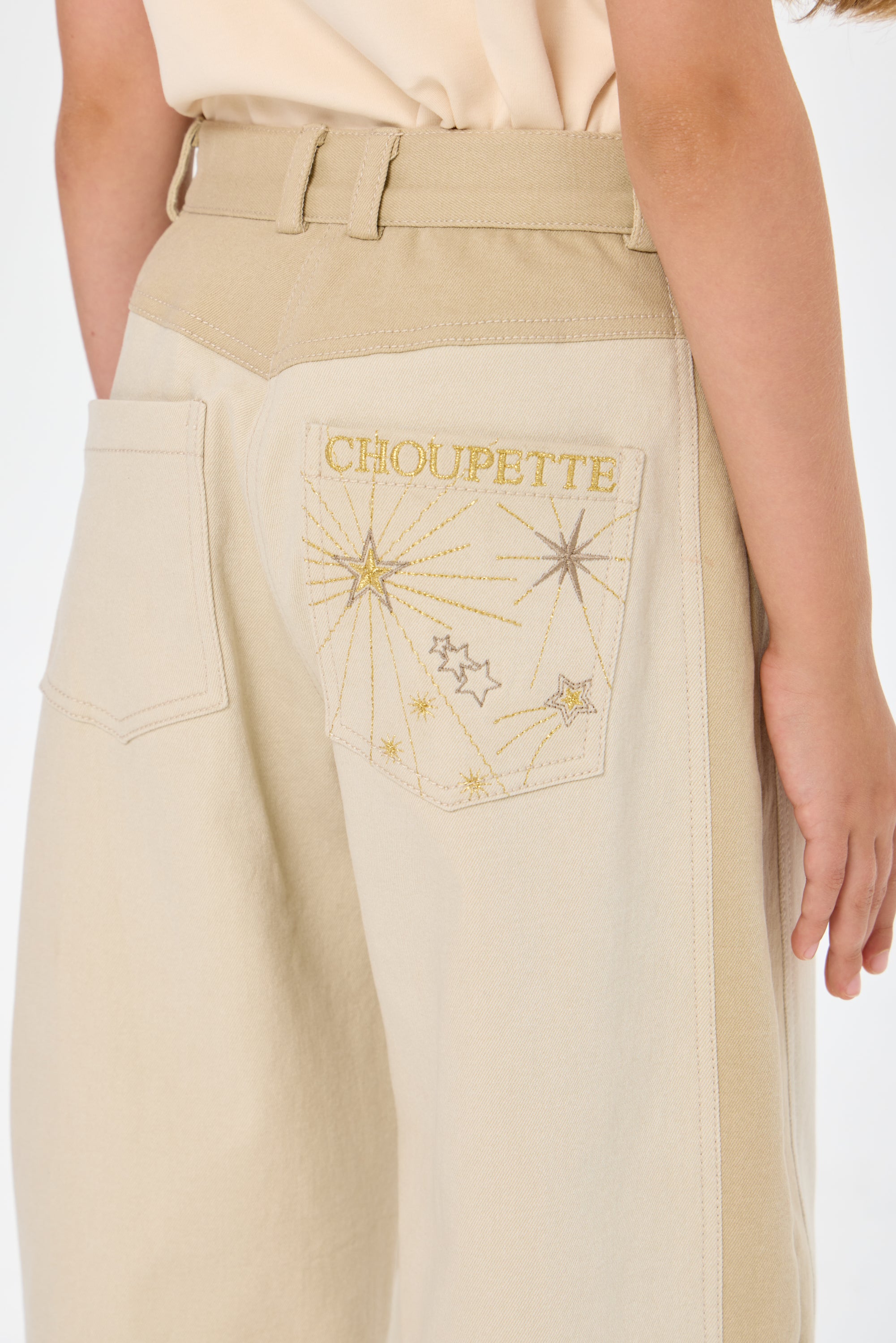 Moonlight Collection Embroidered Pants for Girl