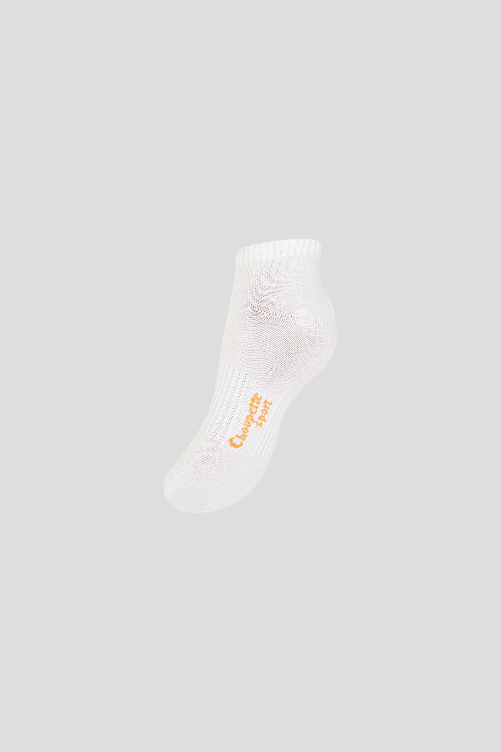 Sport Socks with Orange Logo (2 pairs)