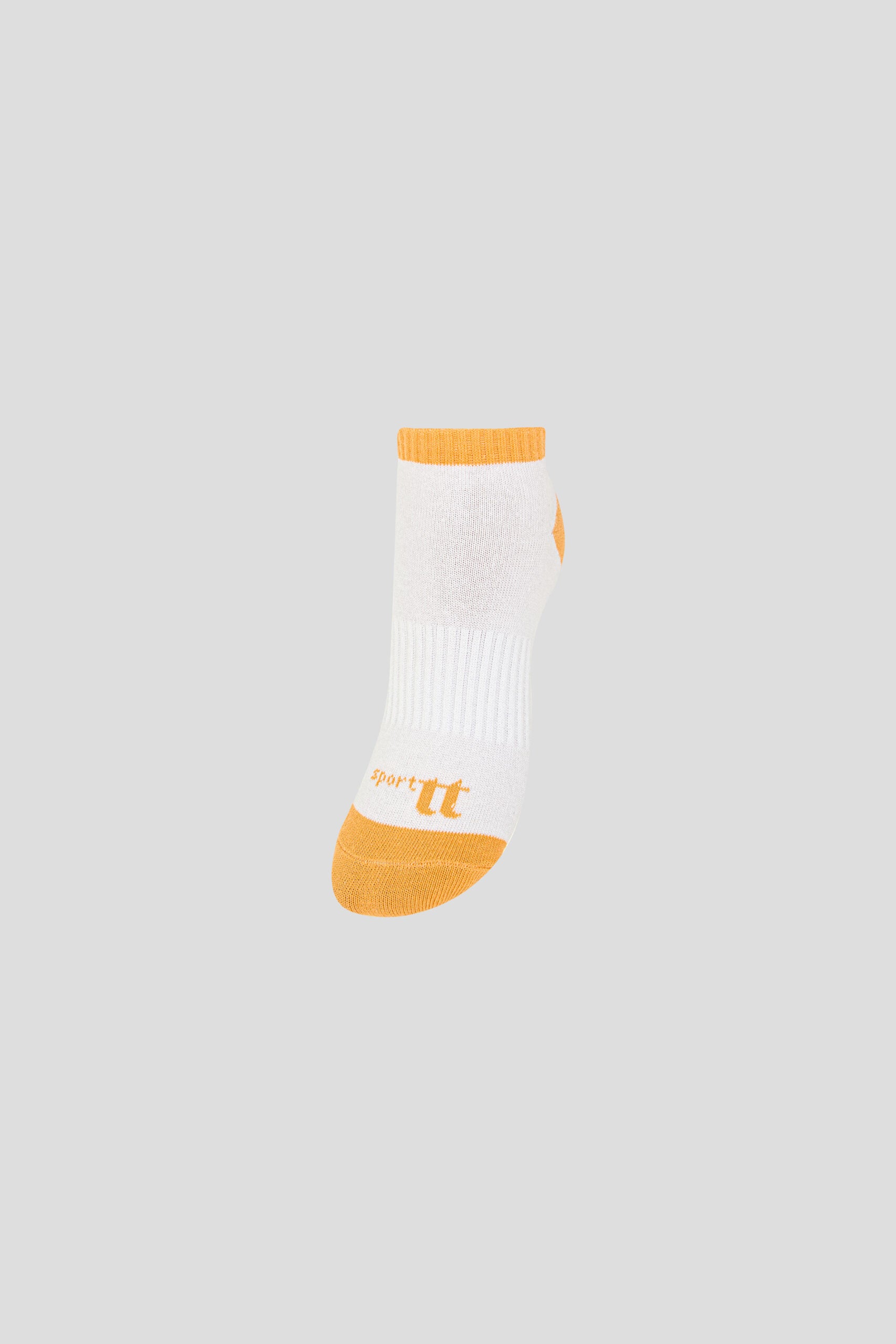 Sport Socks with Orange Logo (2 pairs)