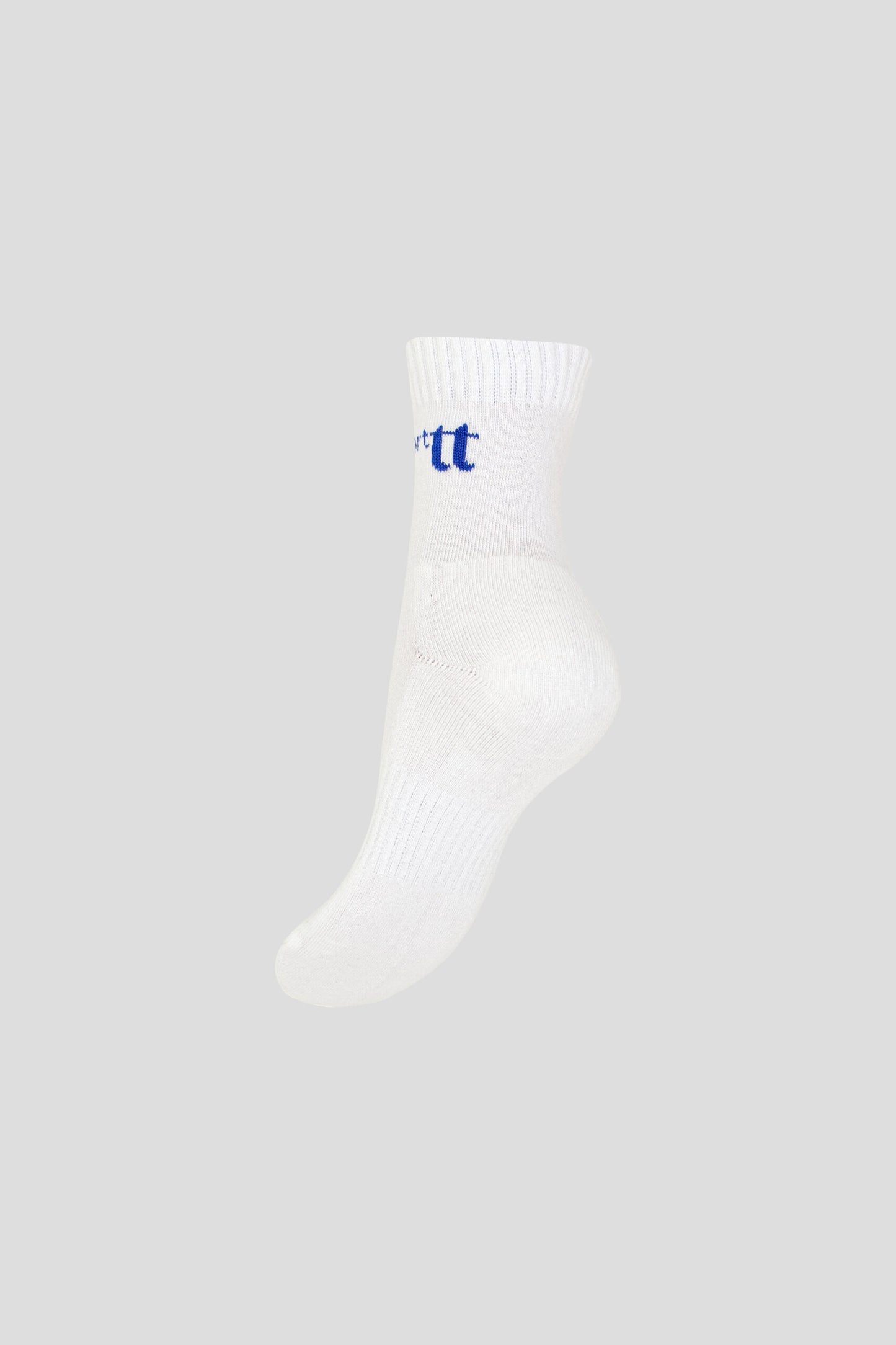 Sport Socks with Blue Logo (2 pairs)