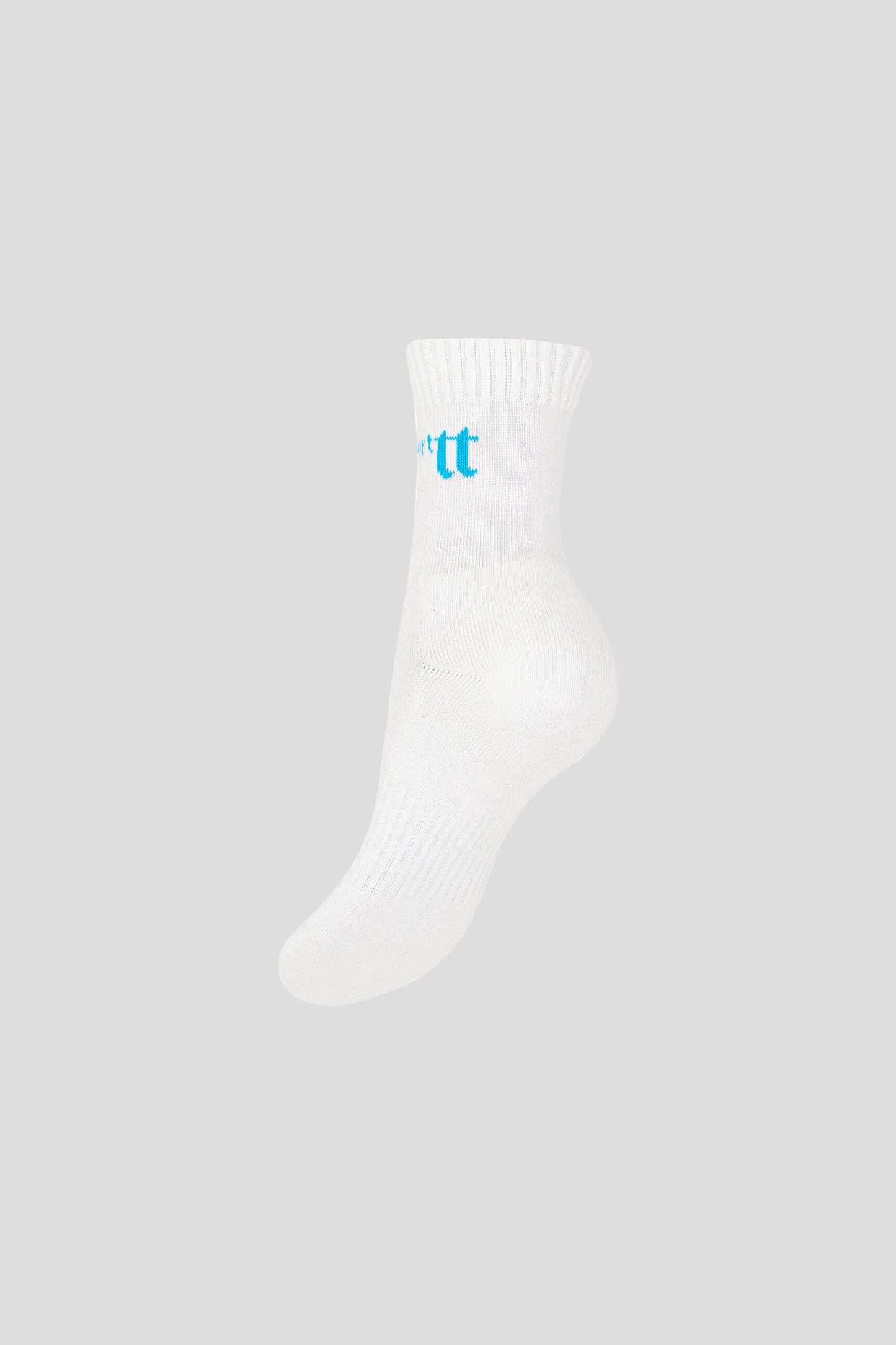 Sport Socks with Blue Logo (2 pairs)