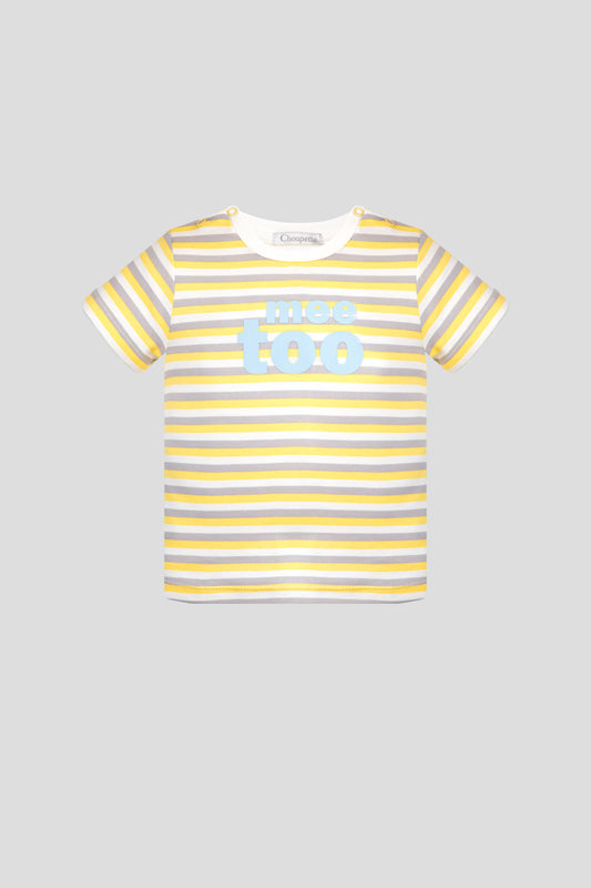 Striped Printed T-Shirt