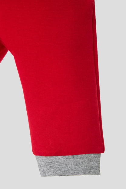 Sweatshirt and Pants Set, red
