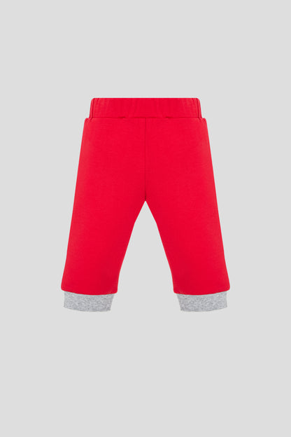 Sweatshirt and Pants Set, red