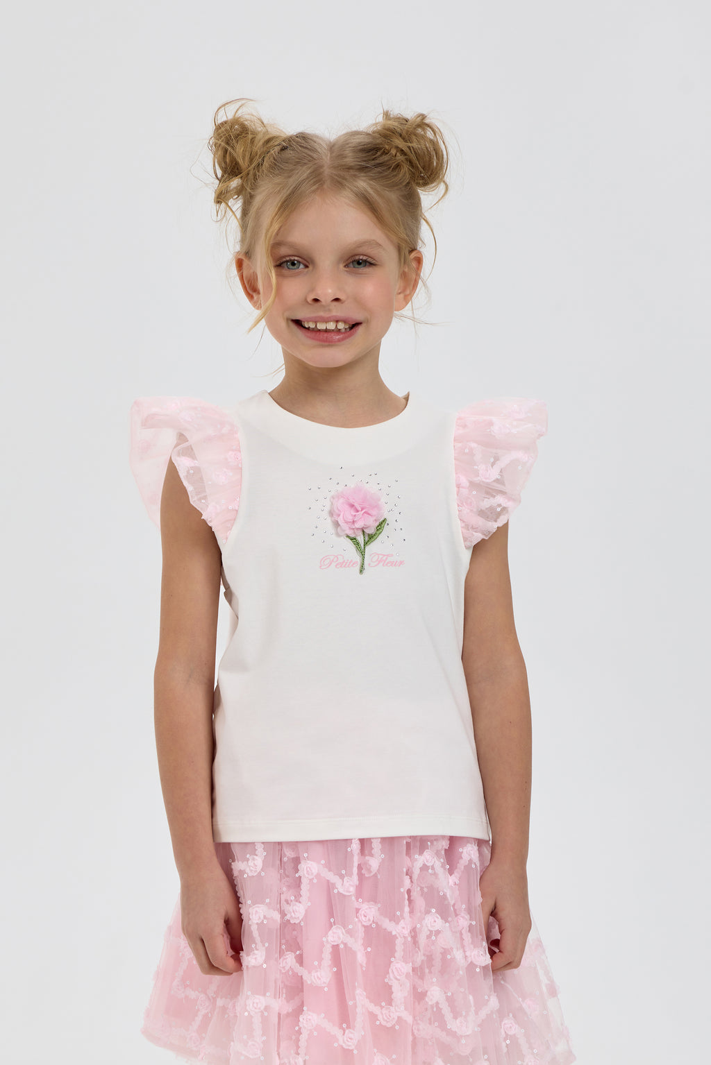 Charmin Decorated Set (Blouse and Skirt)