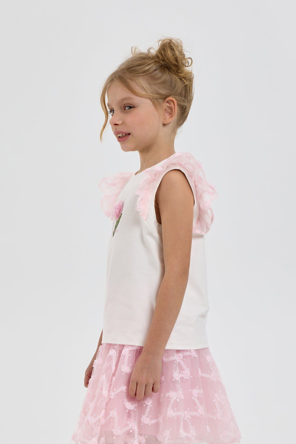 Charmin Decorated Set (Blouse and Skirt)