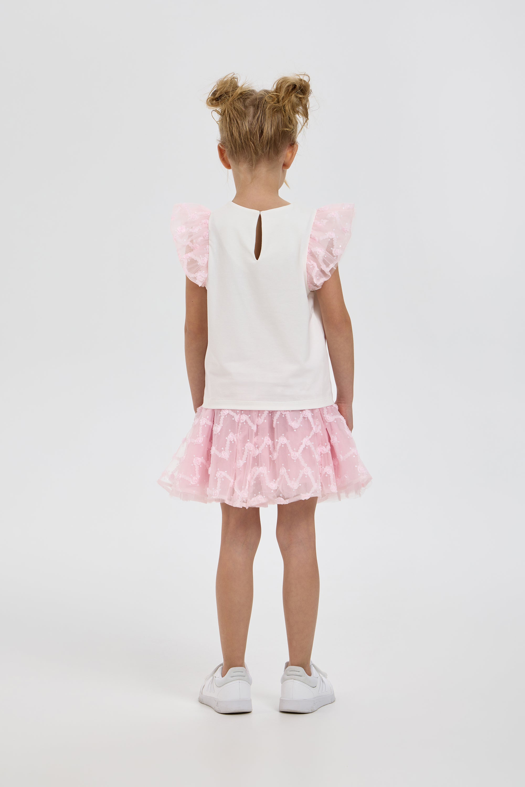 Charmin Decorated Set (Blouse and Skirt)