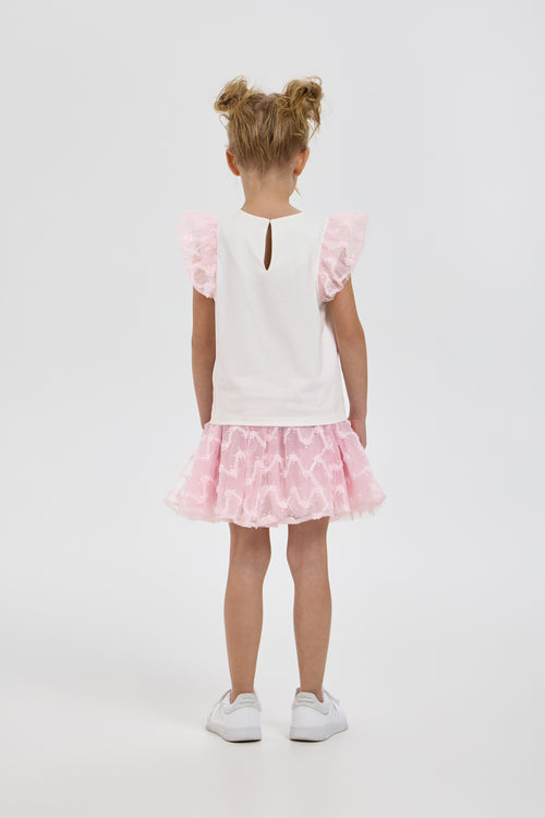 Charmin Decorated Set (Blouse and Skirt)