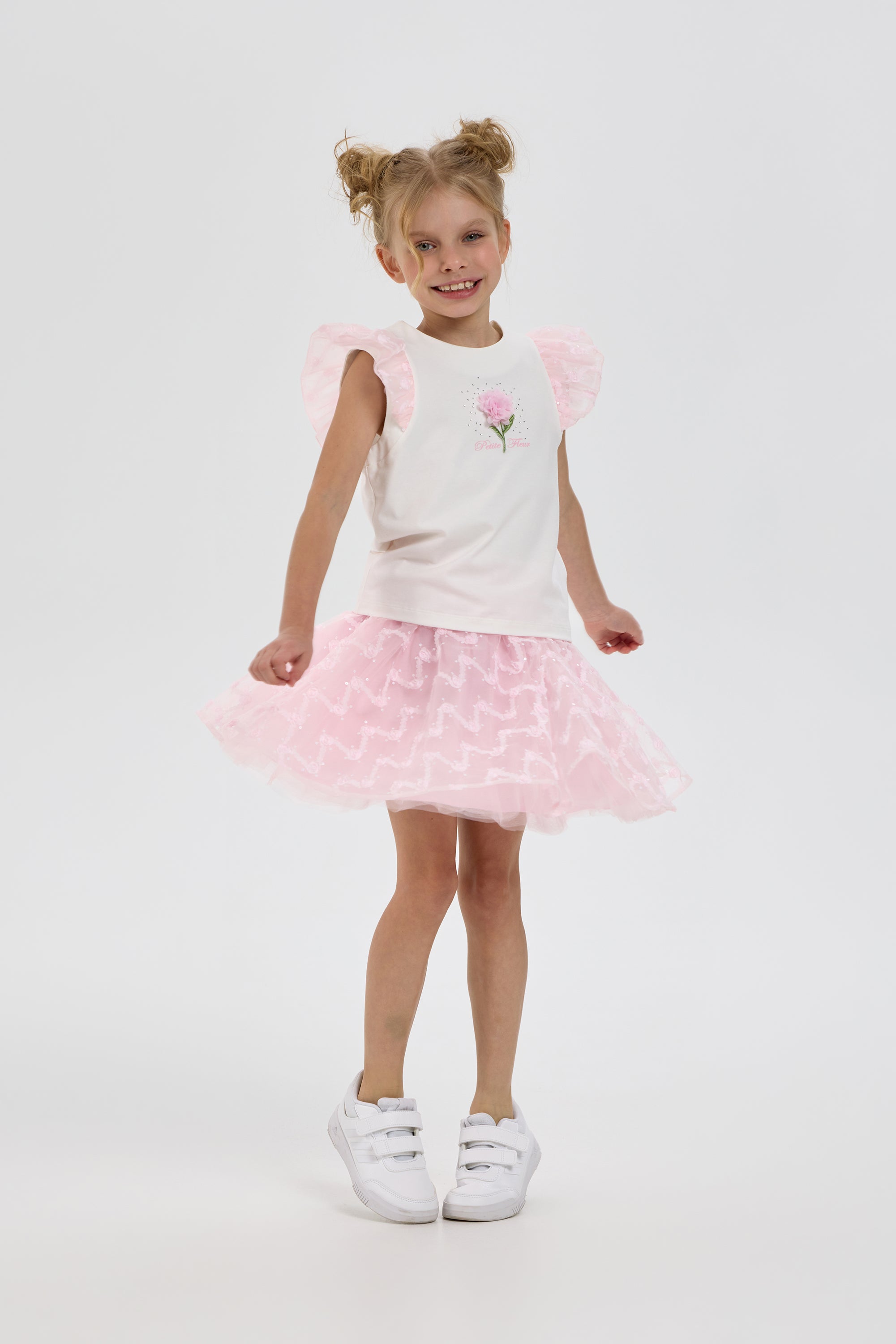 Charmin Decorated Set (Blouse and Skirt)