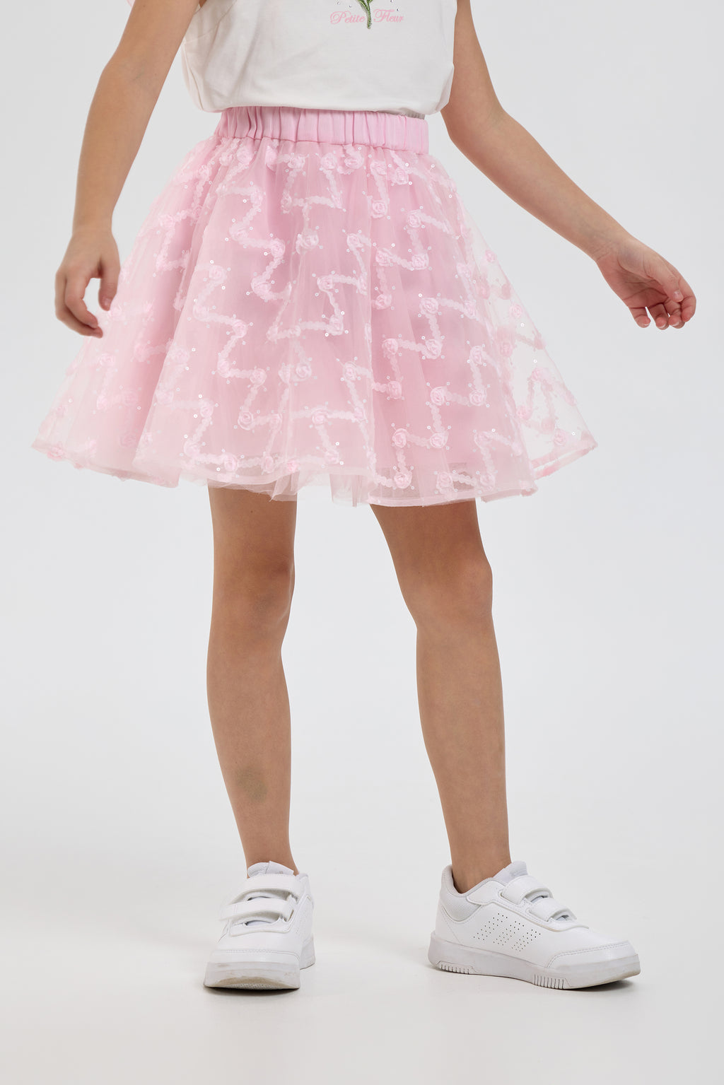 Charmin Decorated Set (Blouse and Skirt)