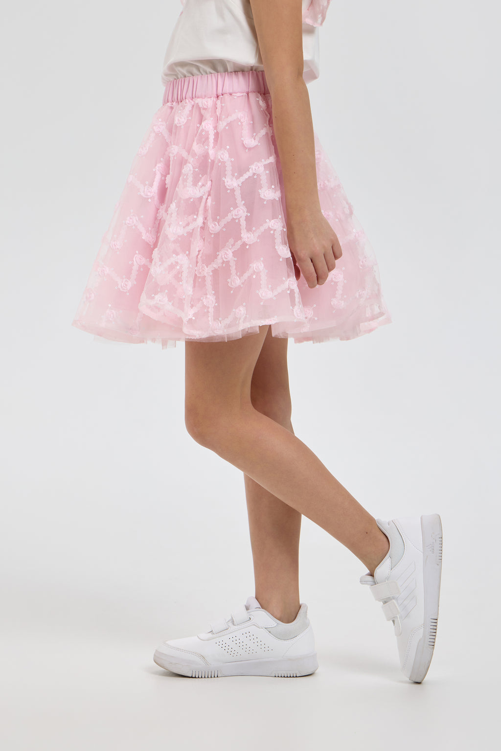 Charmin Decorated Set (Blouse and Skirt)