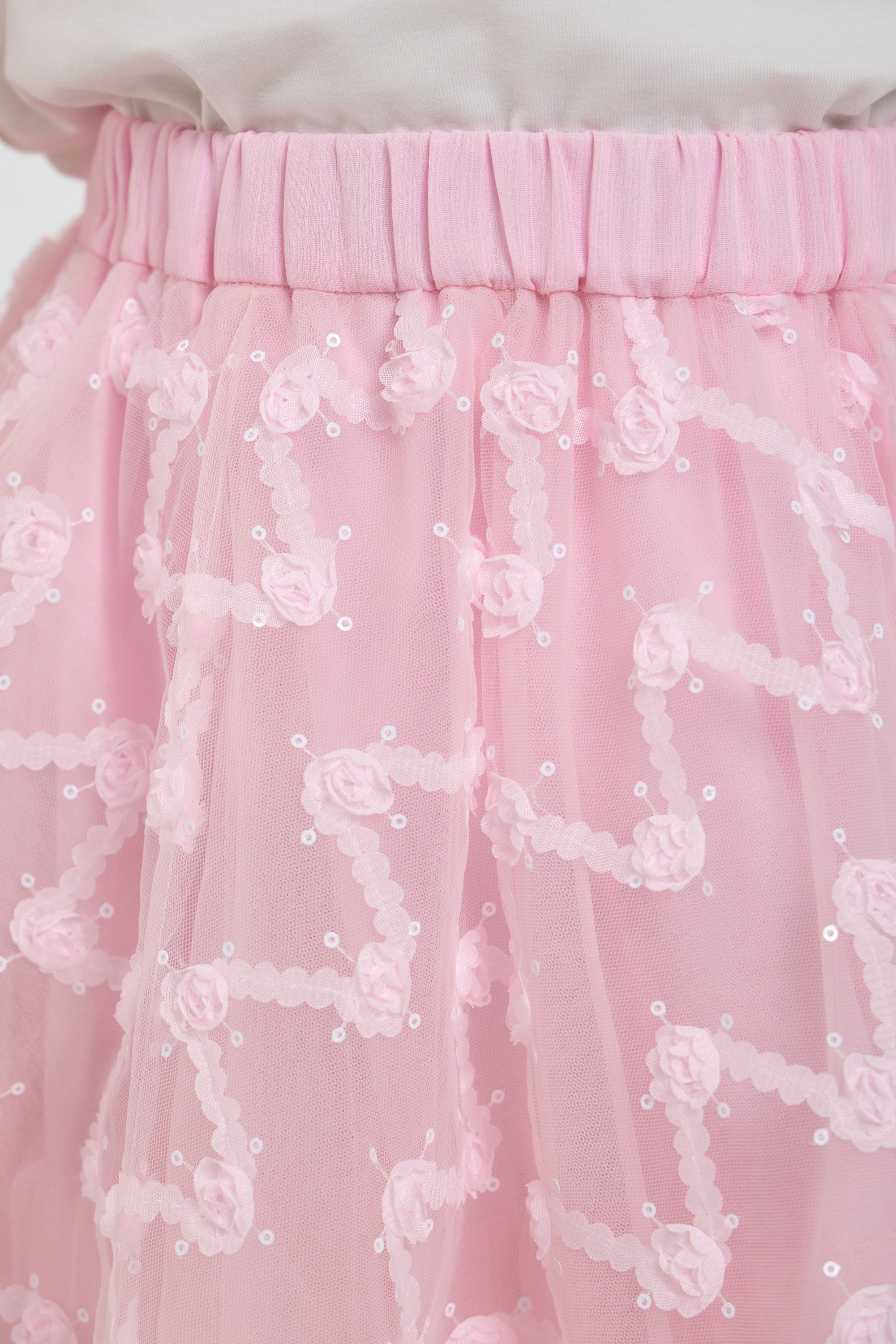 Charmin Decorated Set (Blouse and Skirt)