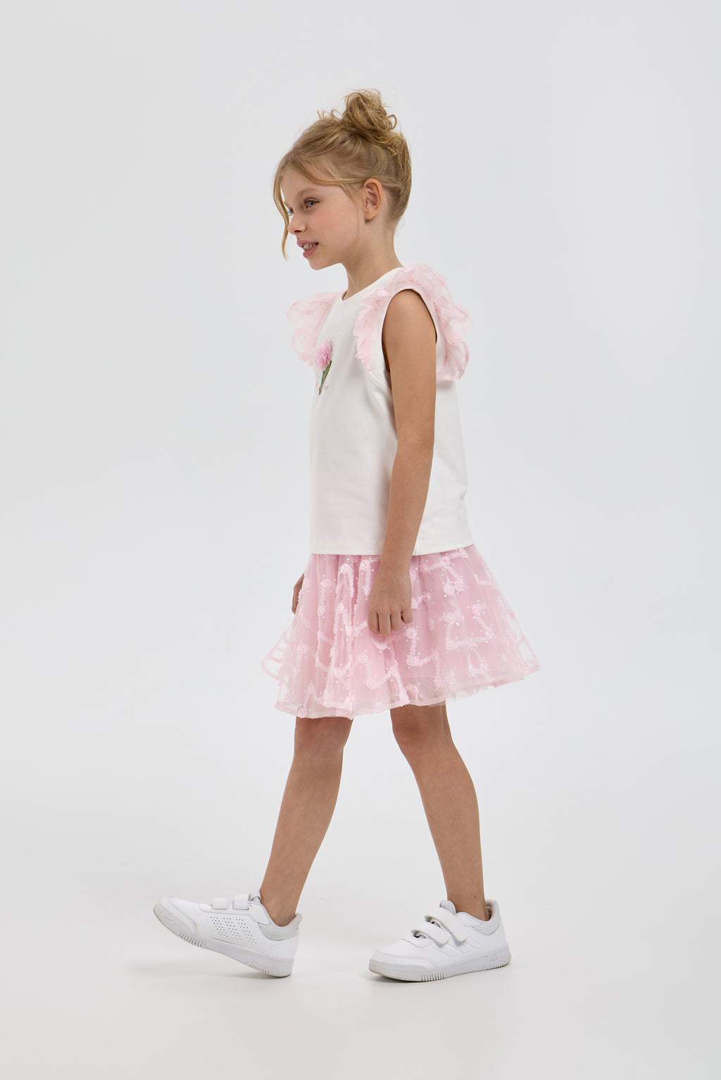 Charmin Decorated Set (Blouse and Skirt)