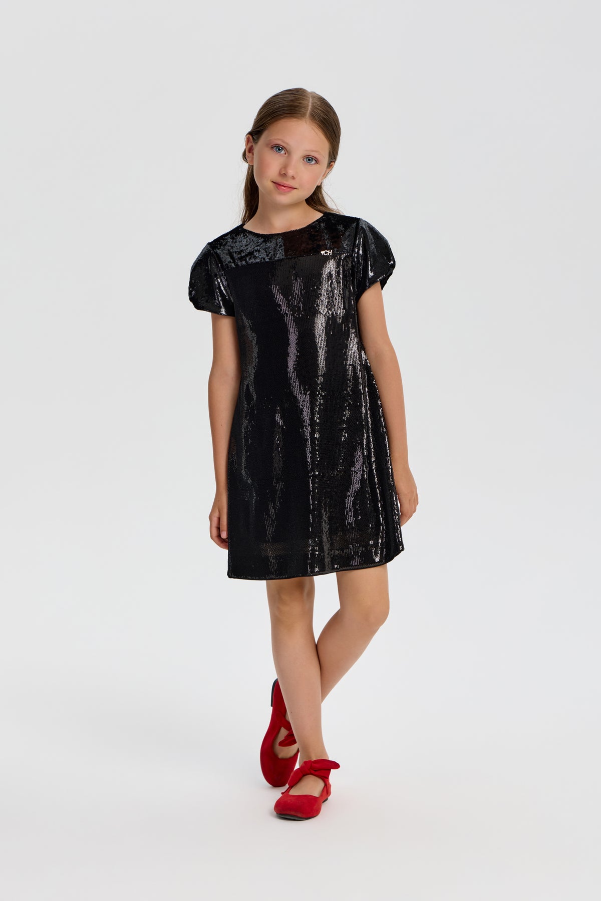 Cocktail Sequins Decorated Dress