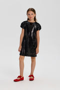 Cocktail Sequins Decorated Dress