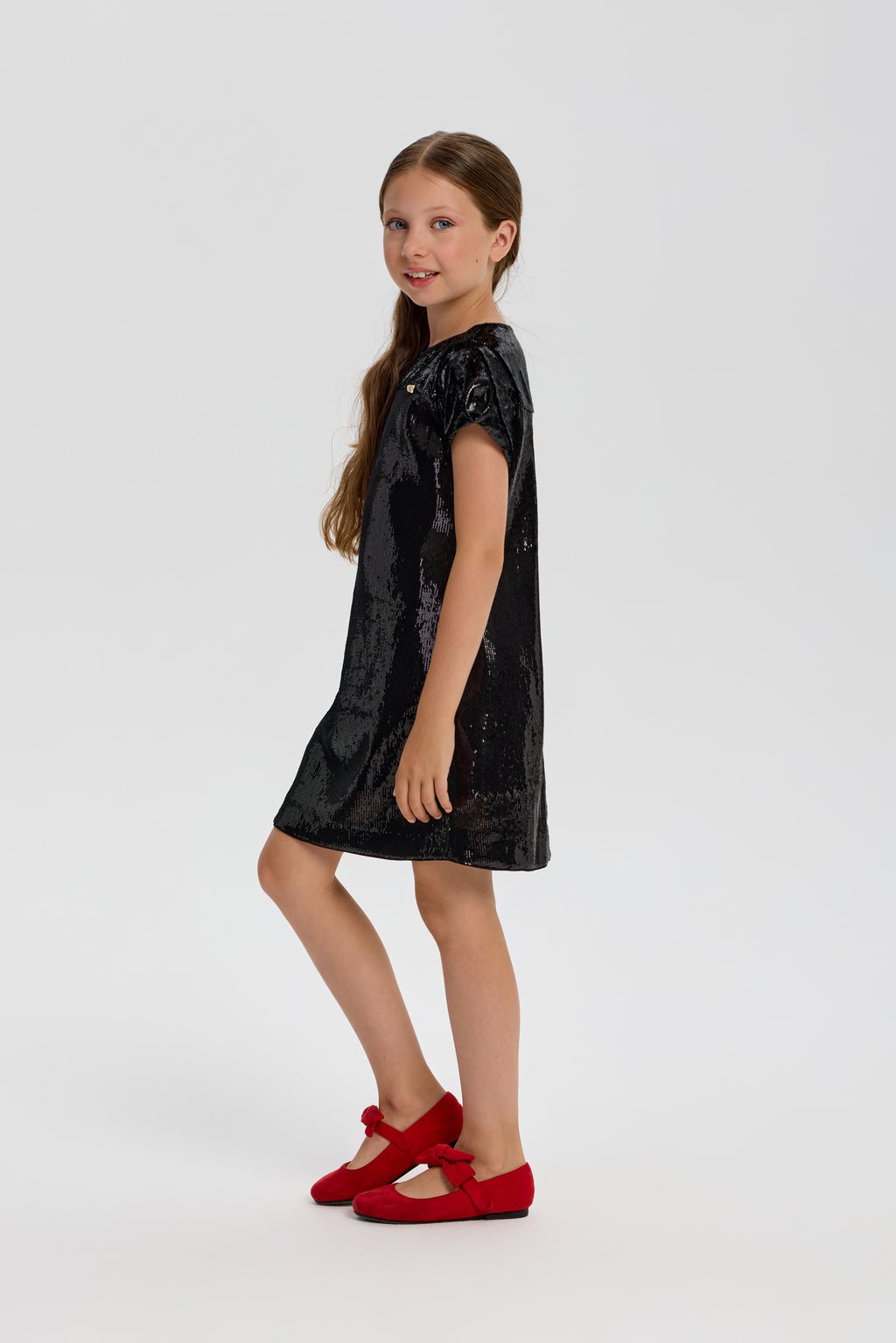 Cocktail Sequins Decorated Dress
