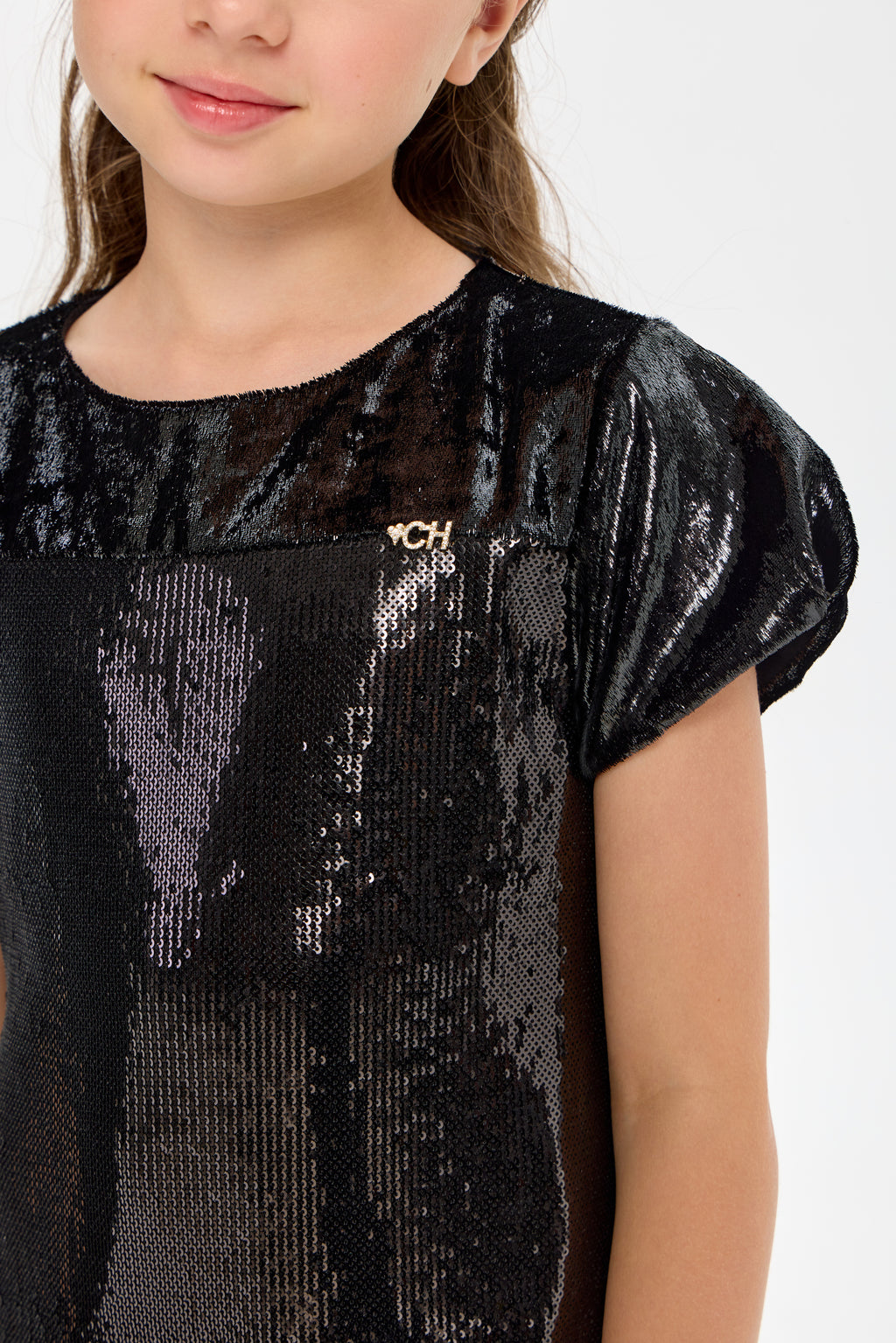 Cocktail Sequins Decorated Dress