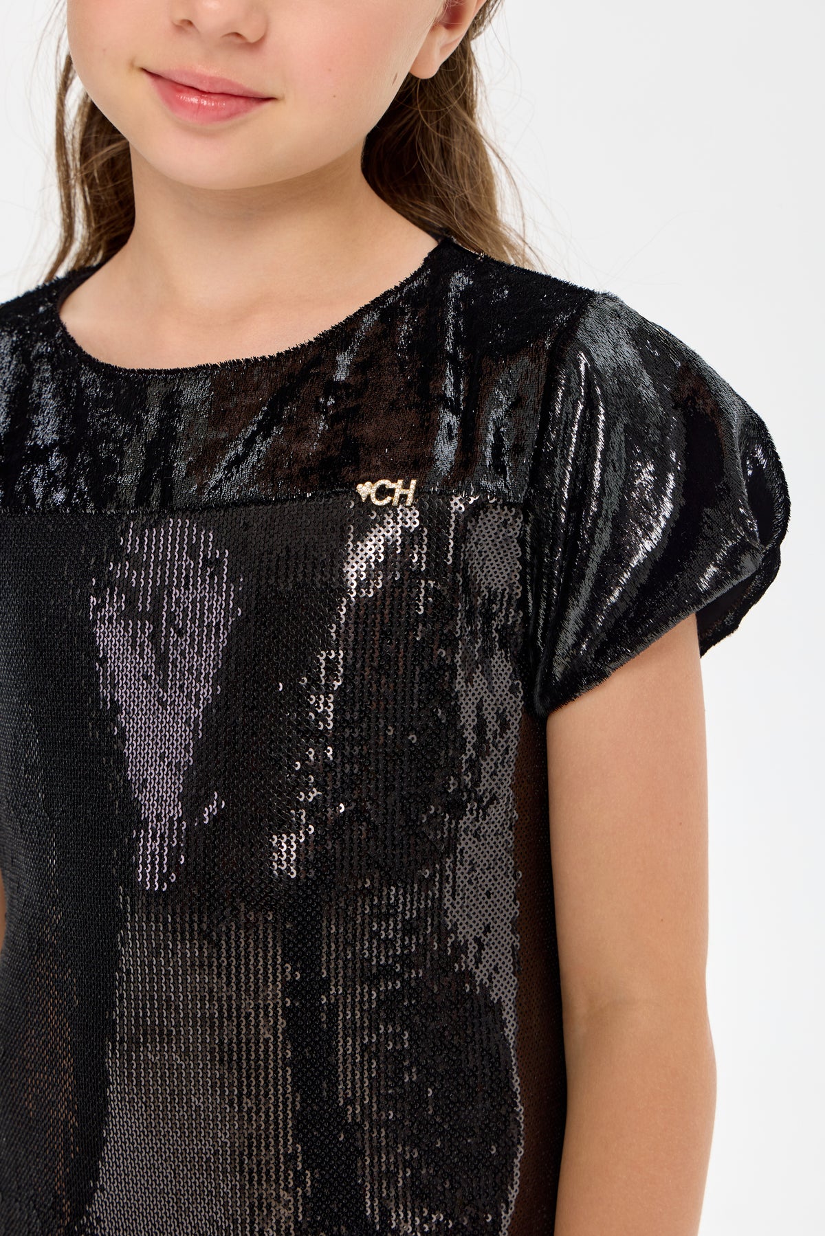 Cocktail Sequins Decorated Dress