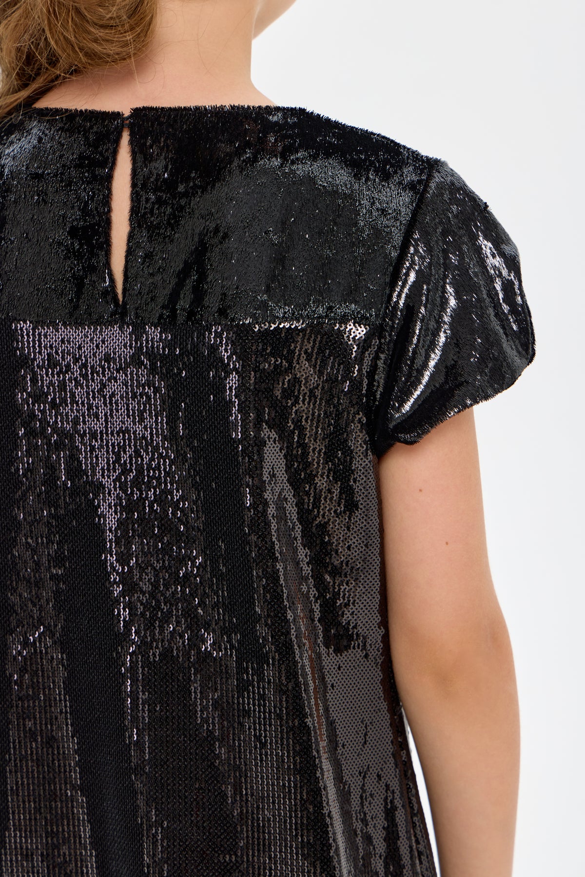 Cocktail Sequins Decorated Dress