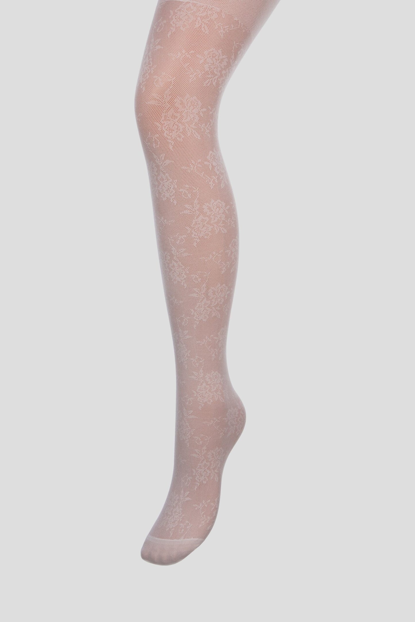 White Flower Tights 40 DEN