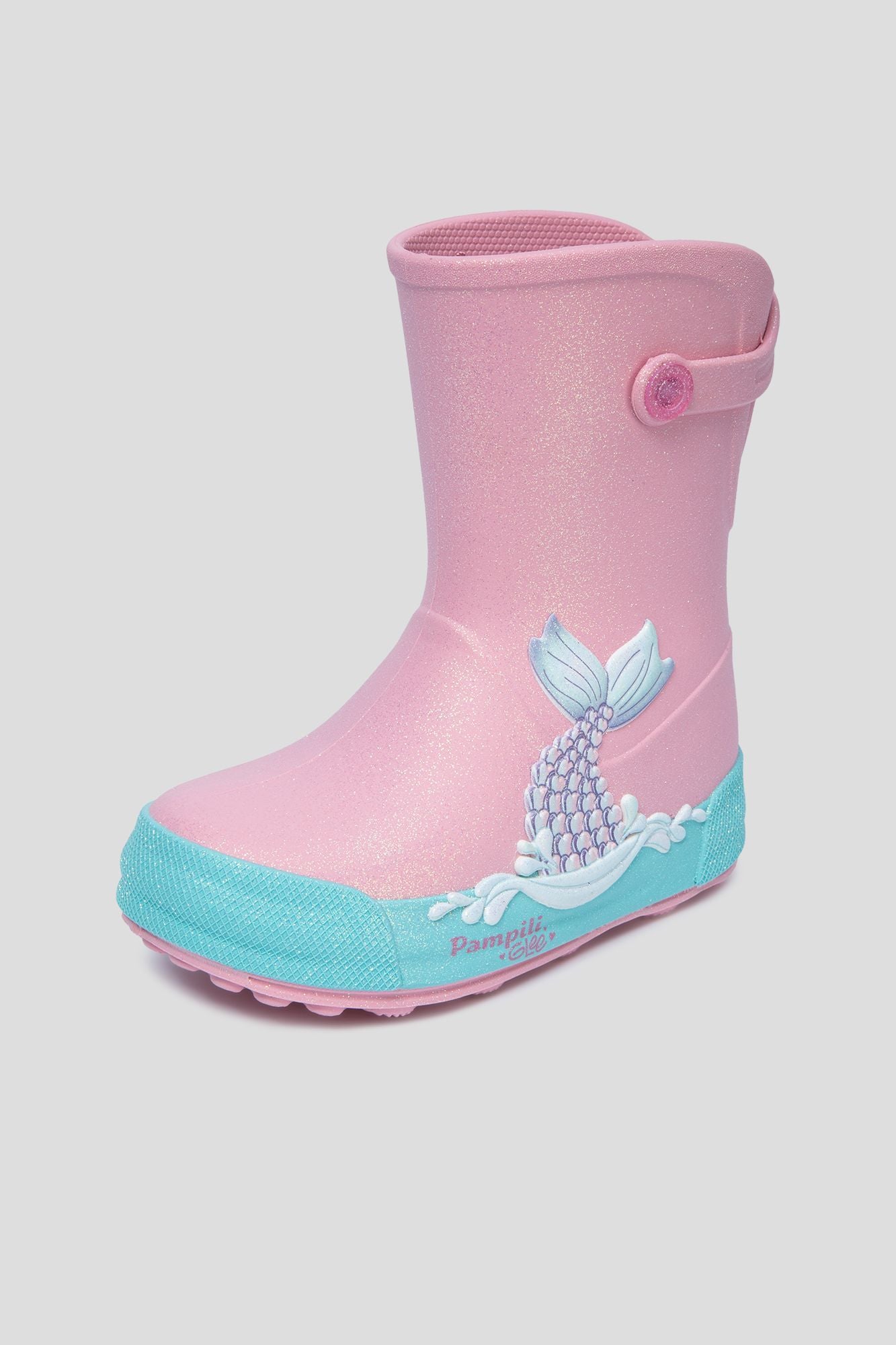 Decorated boots, pink