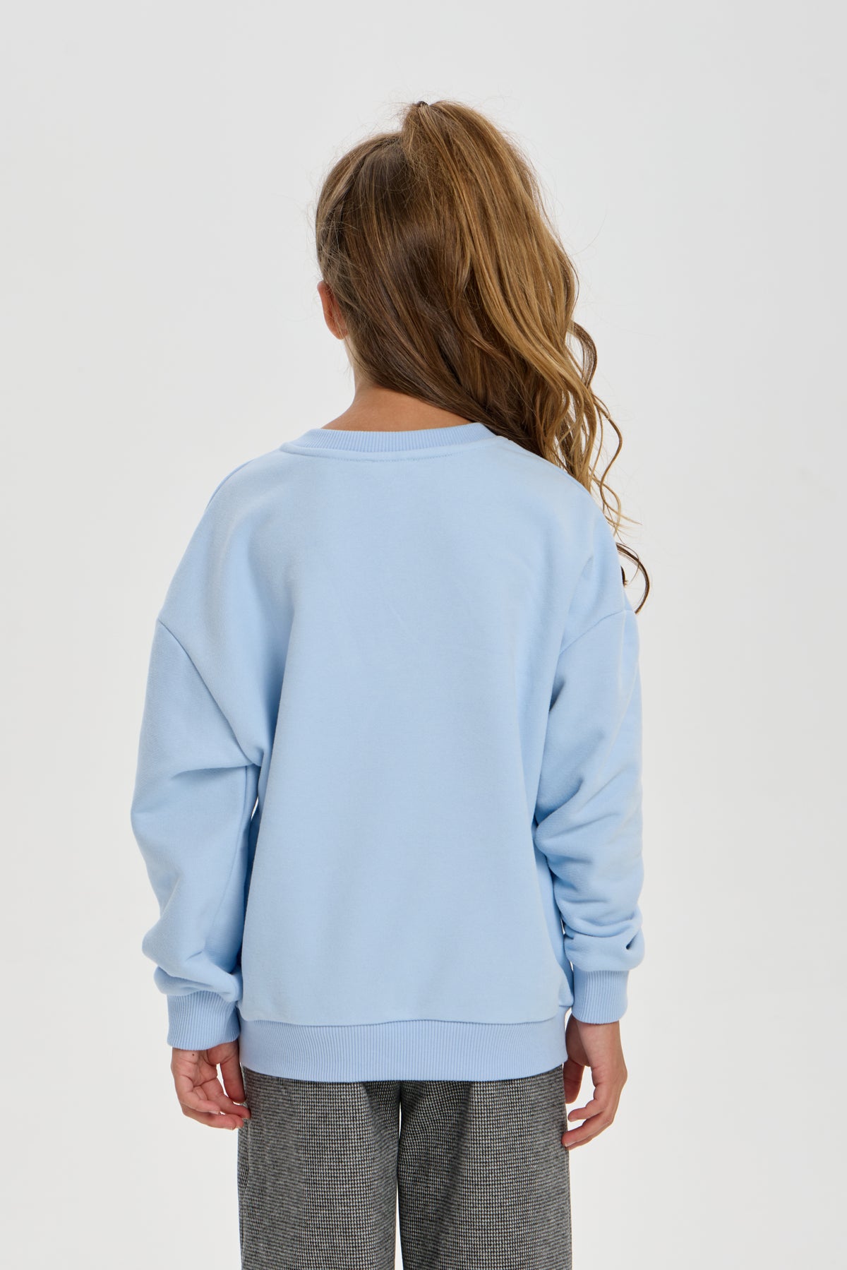 Sweatshirt with Doggy Applique