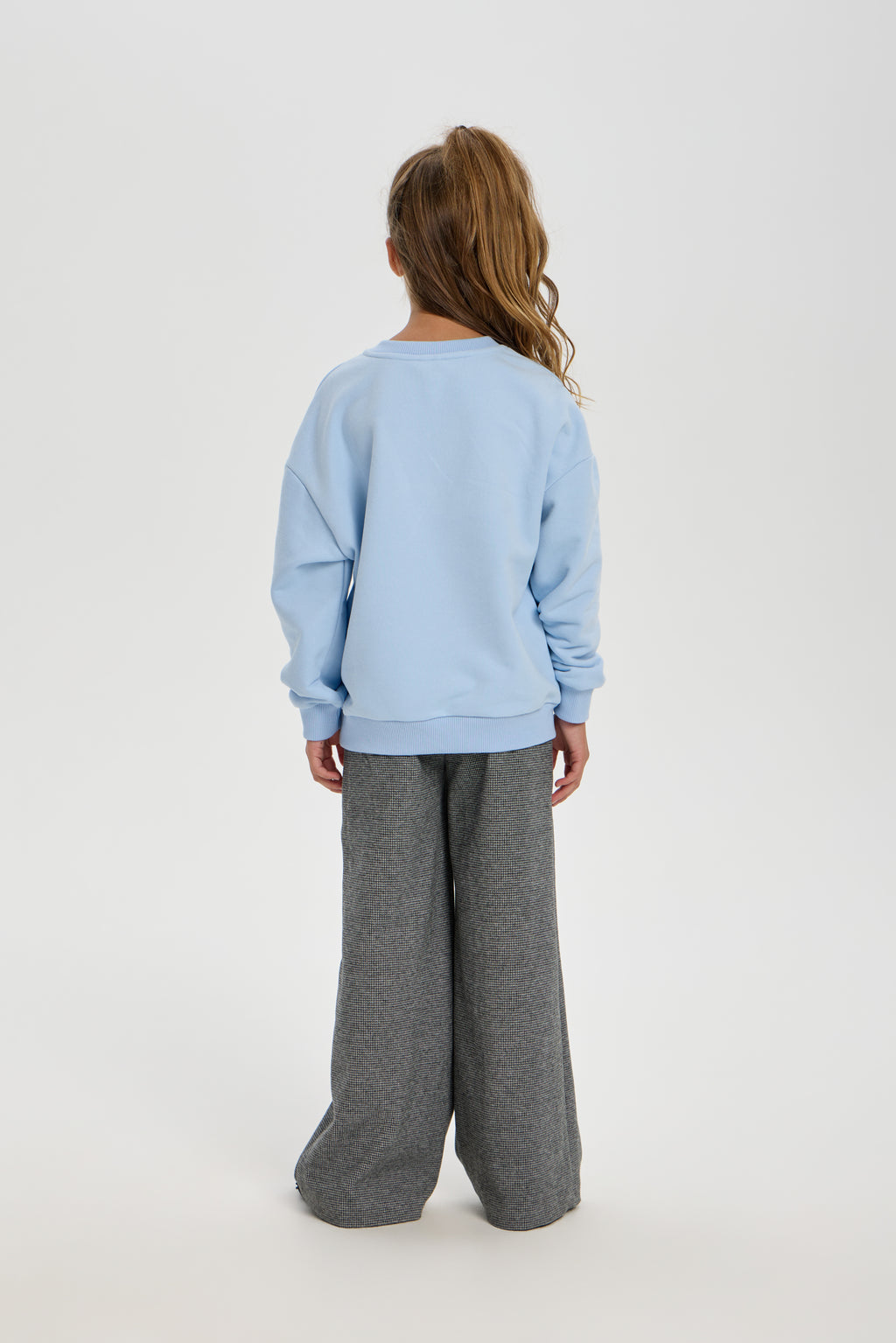 Sweatshirt with Doggy Applique