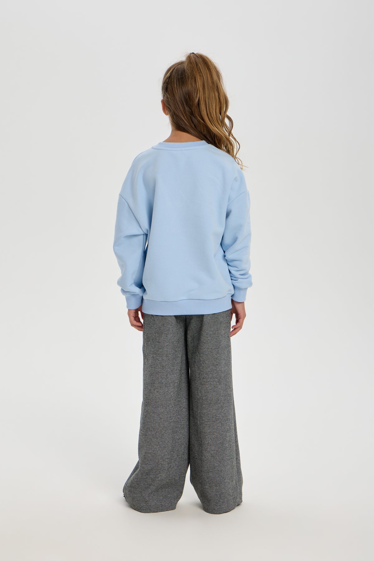 Sweatshirt with Doggy Applique