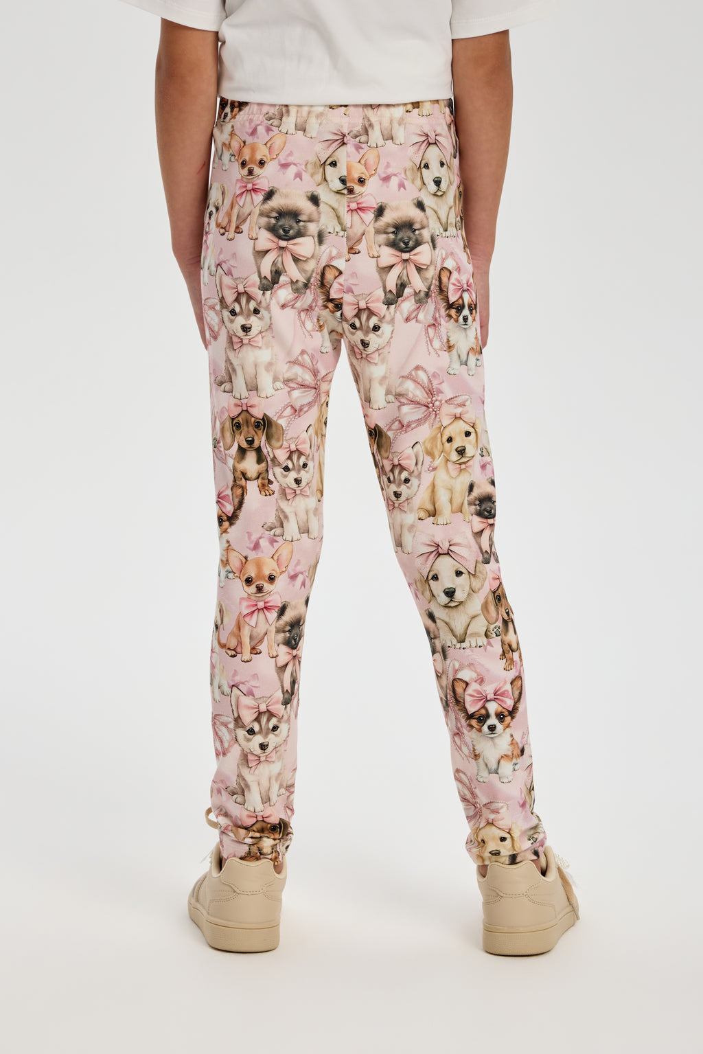 Doggy Printed Cotton Leggings