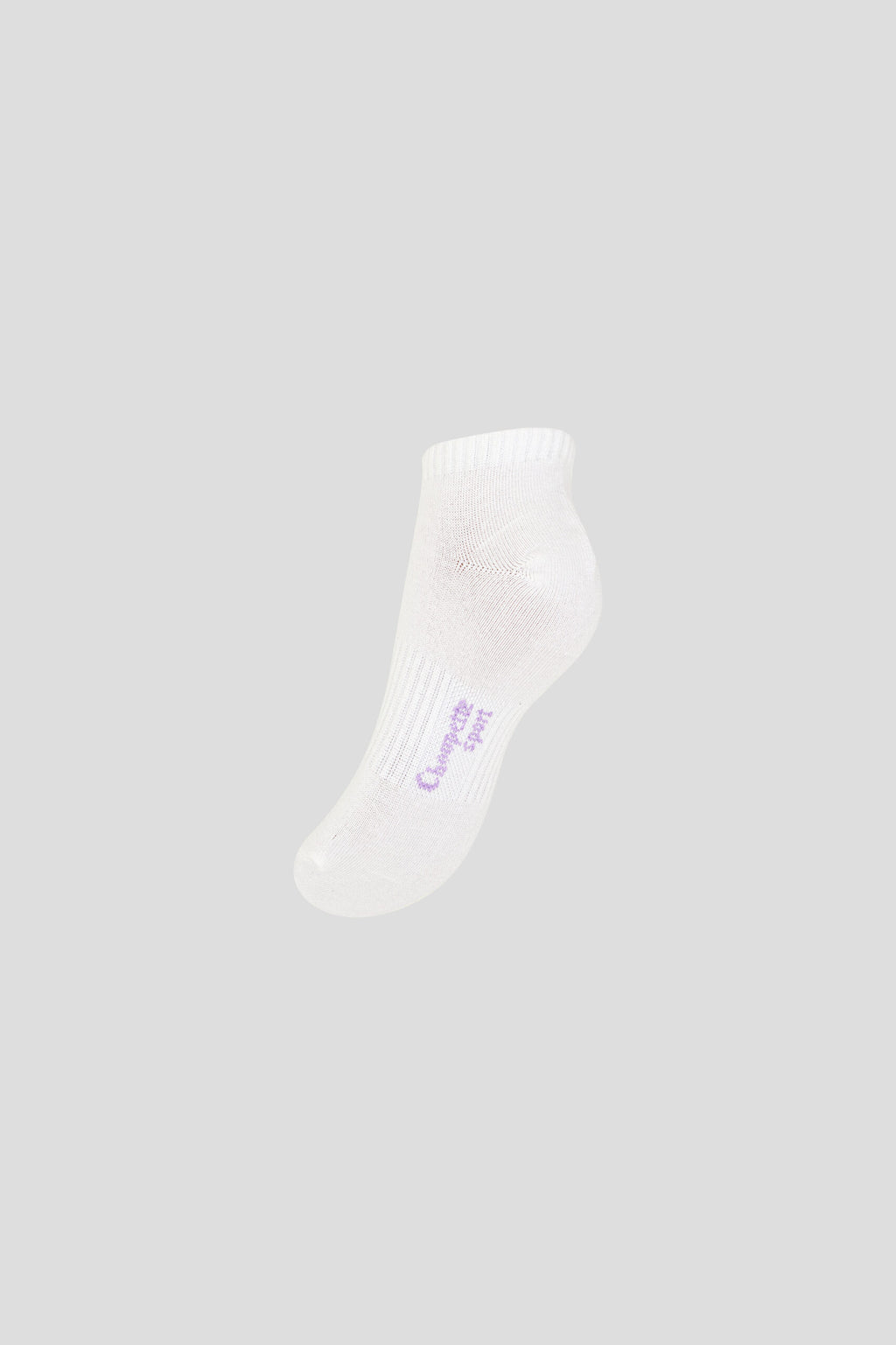 Sport Socks with Purple Logo (2 pairs)