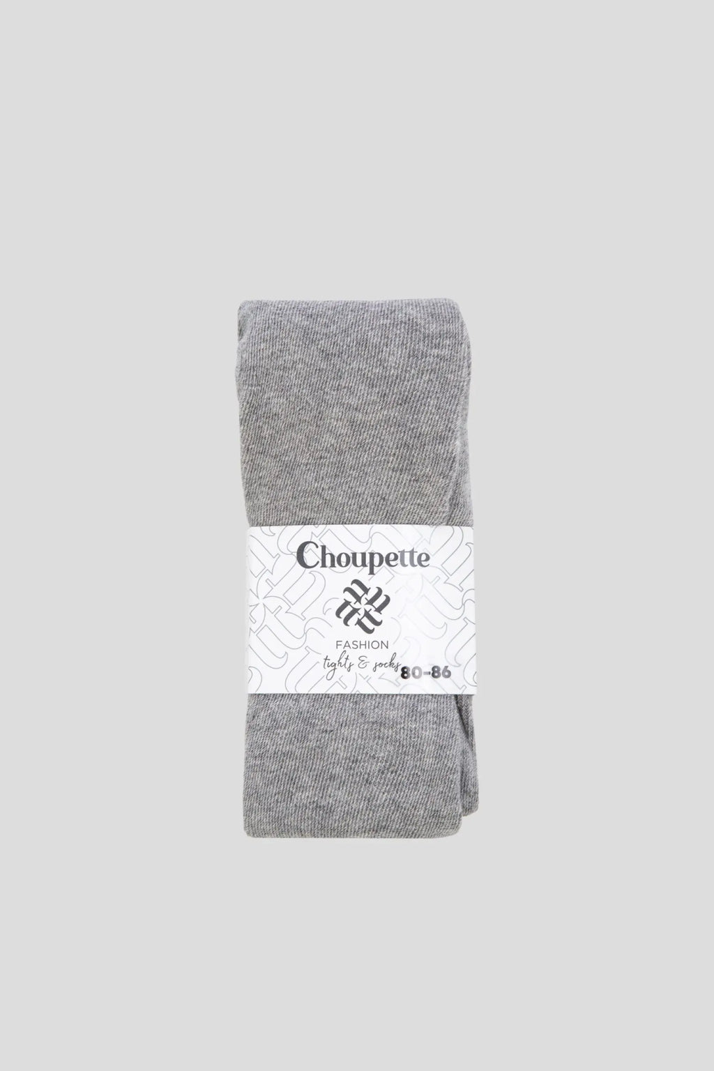 Grey Cotton Tights for baby