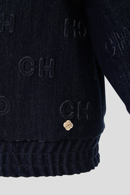 Jacket and pant Set , CH  branded denim