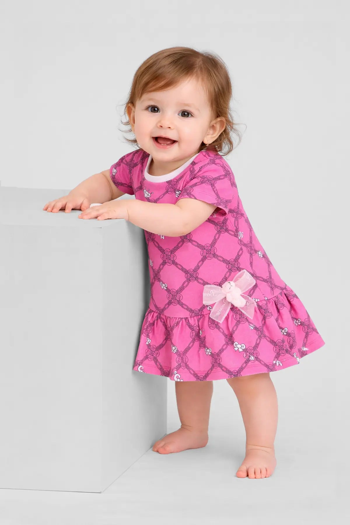 Signature Print Dress