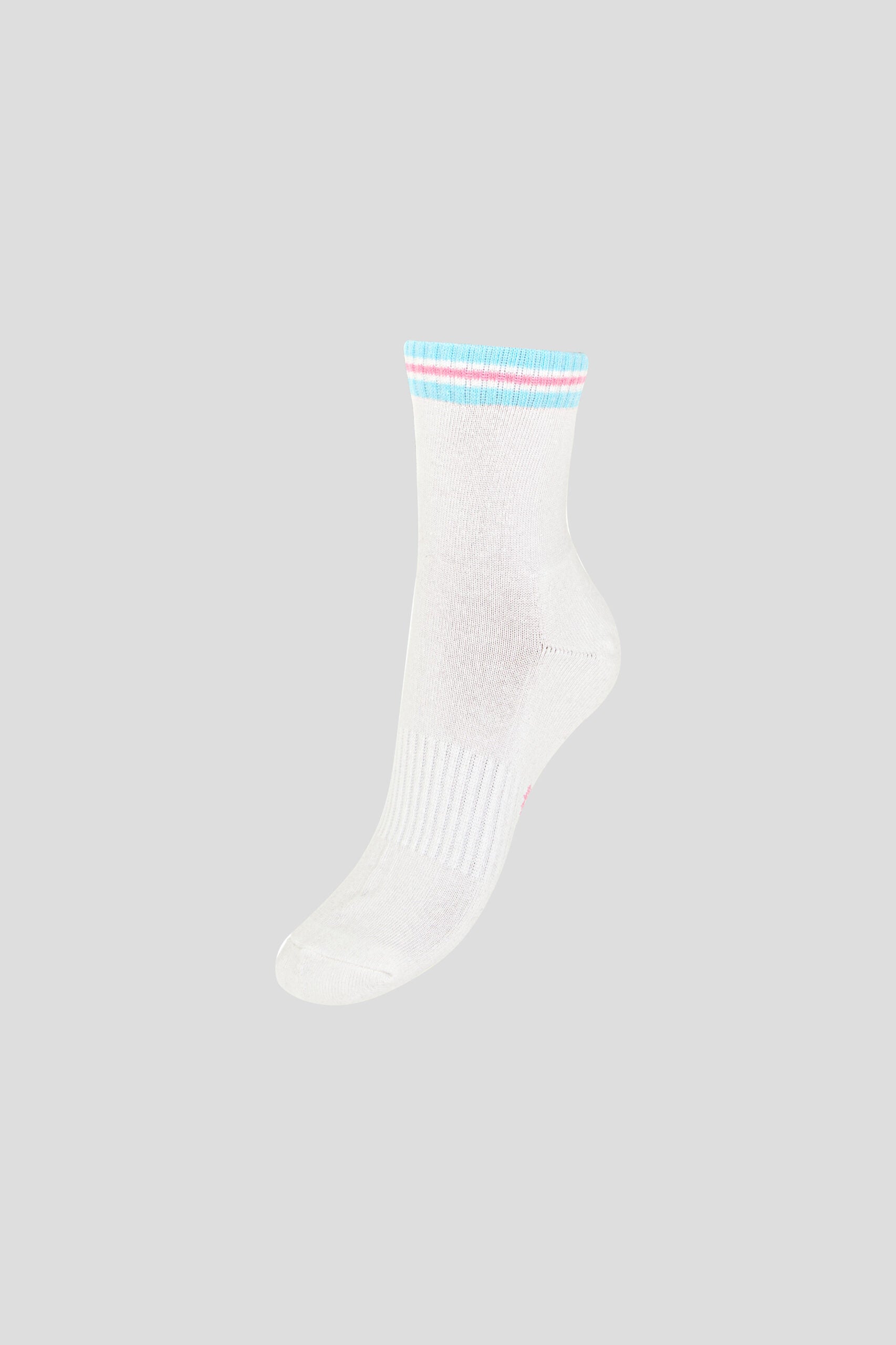 Sport Socks with Pink Logo (2 pairs)