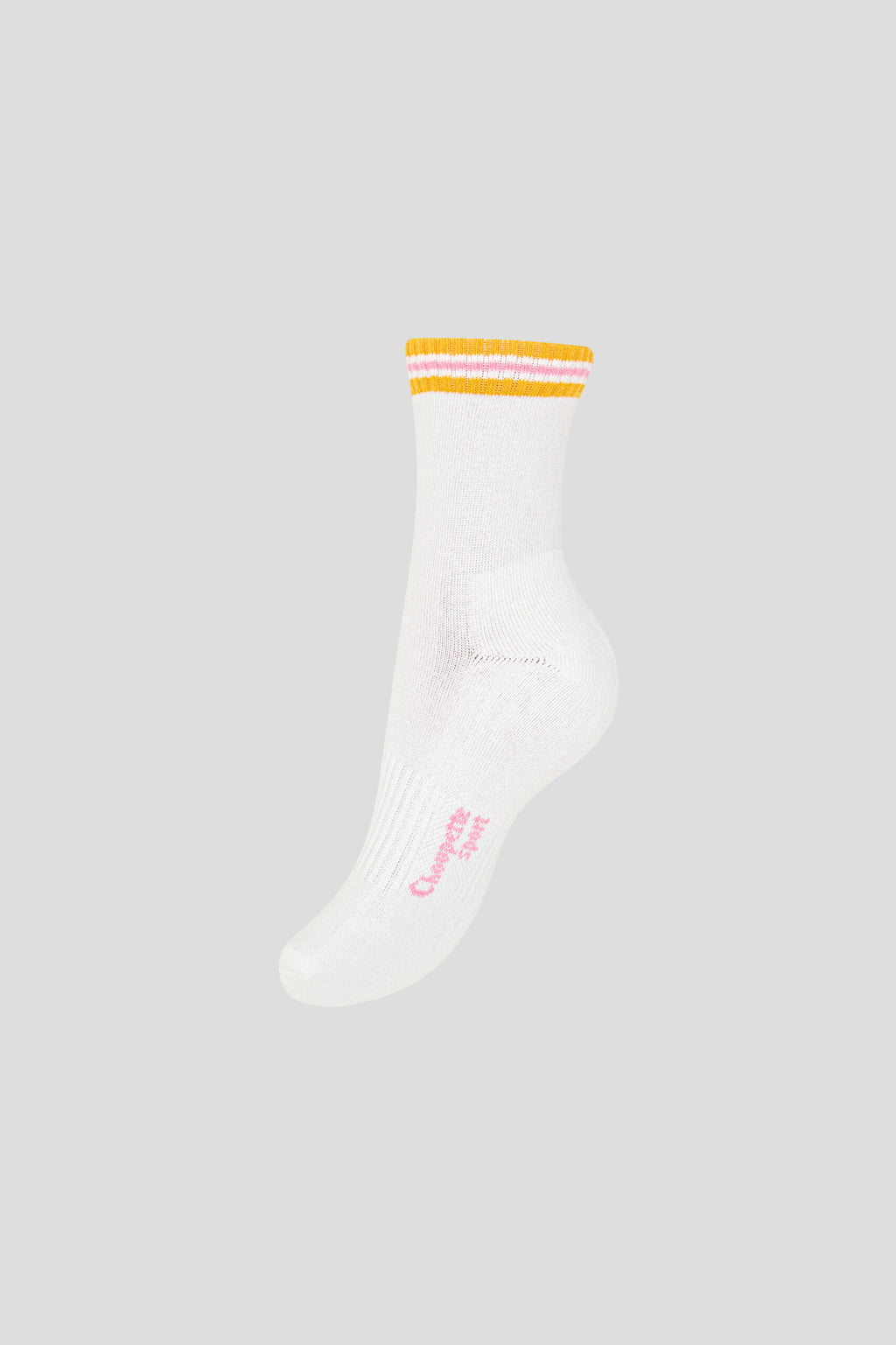 Sport Socks with Pink Logo (2 pairs)