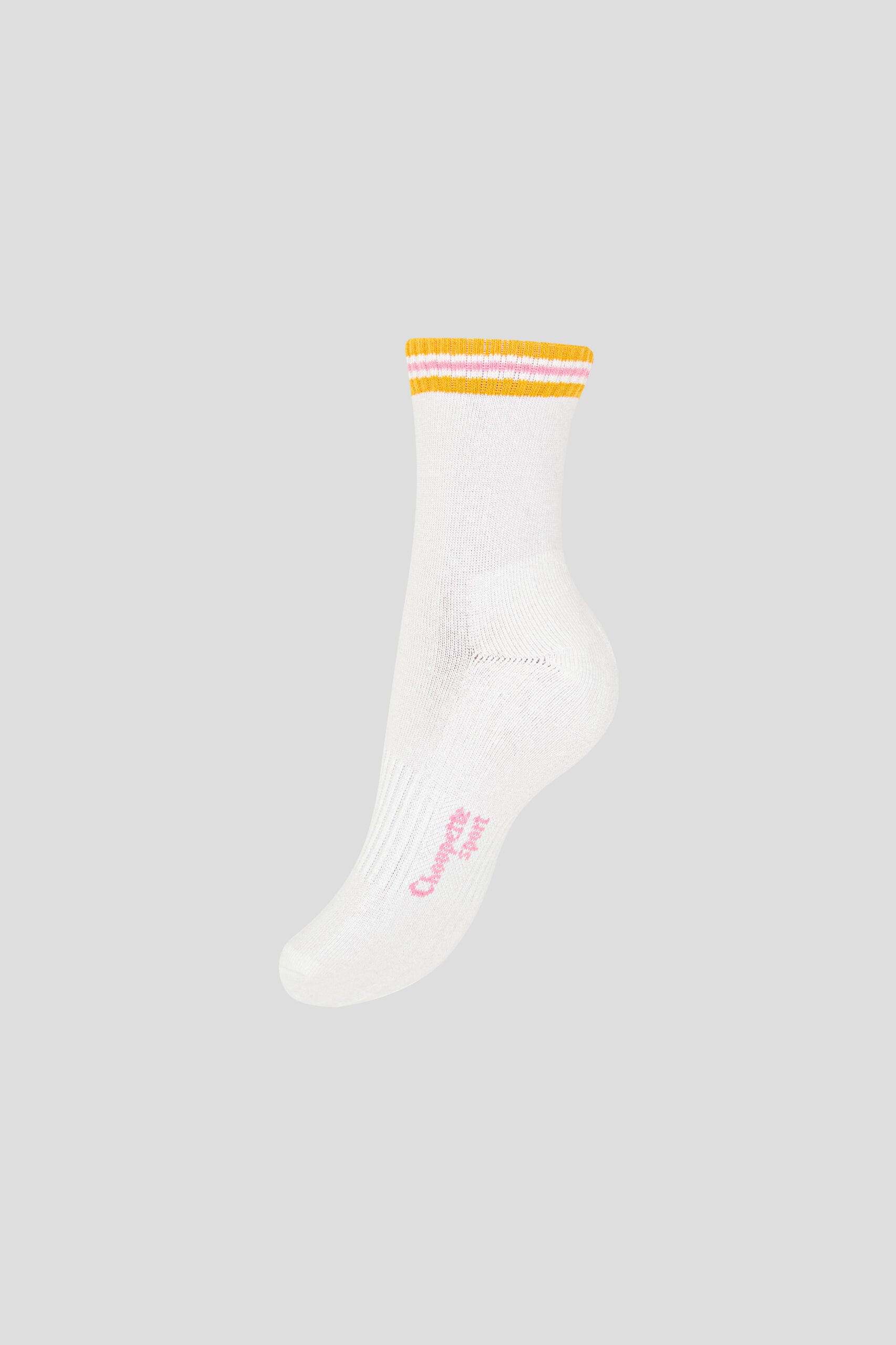 Sport Socks with Pink Logo (2 pairs)