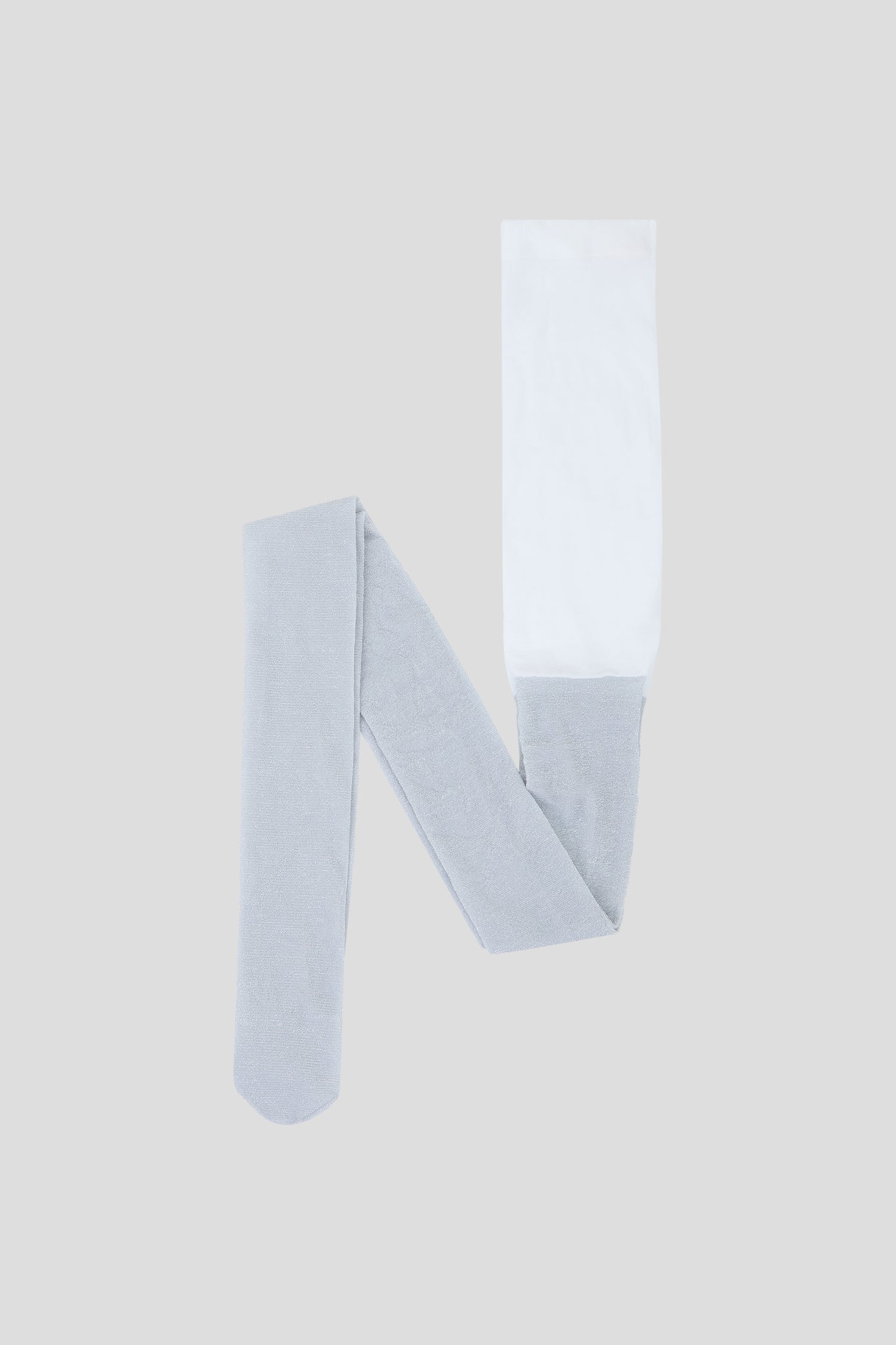 Silver Glitter Tights