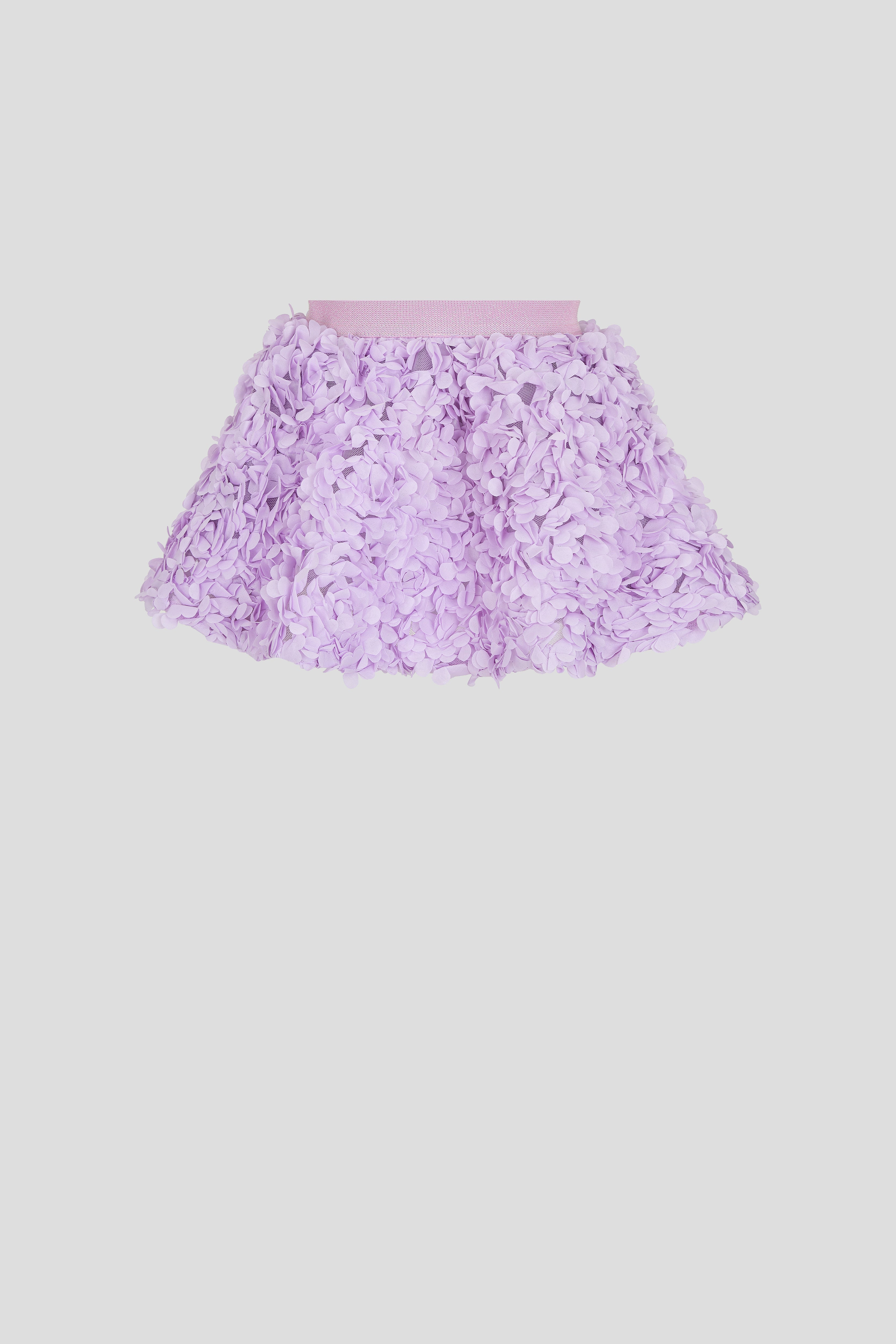 3D Flower Skirt, lavender