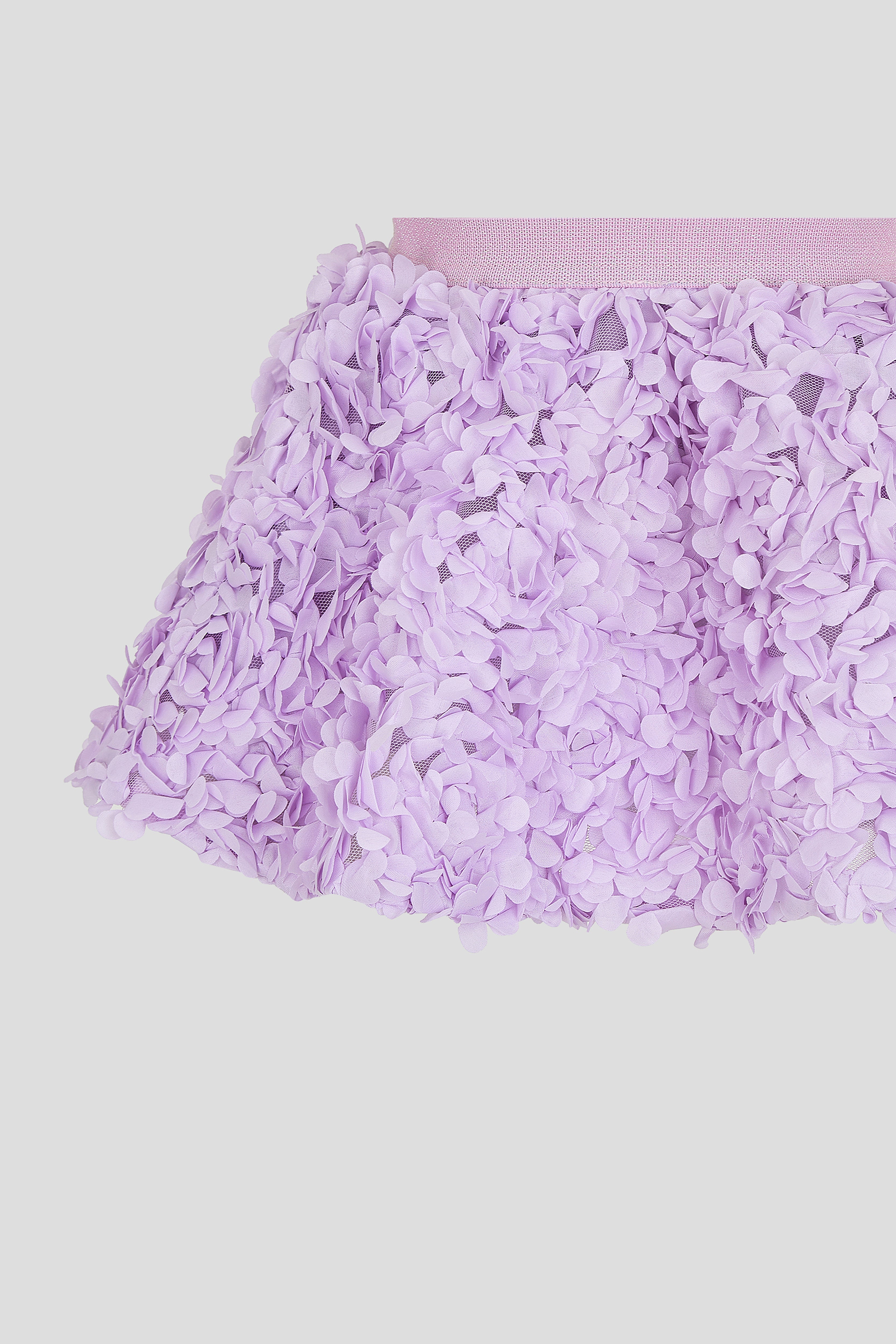 3D Flower Skirt, lavender