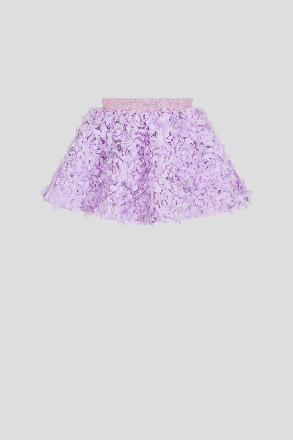 3D Flower Skirt, lavender